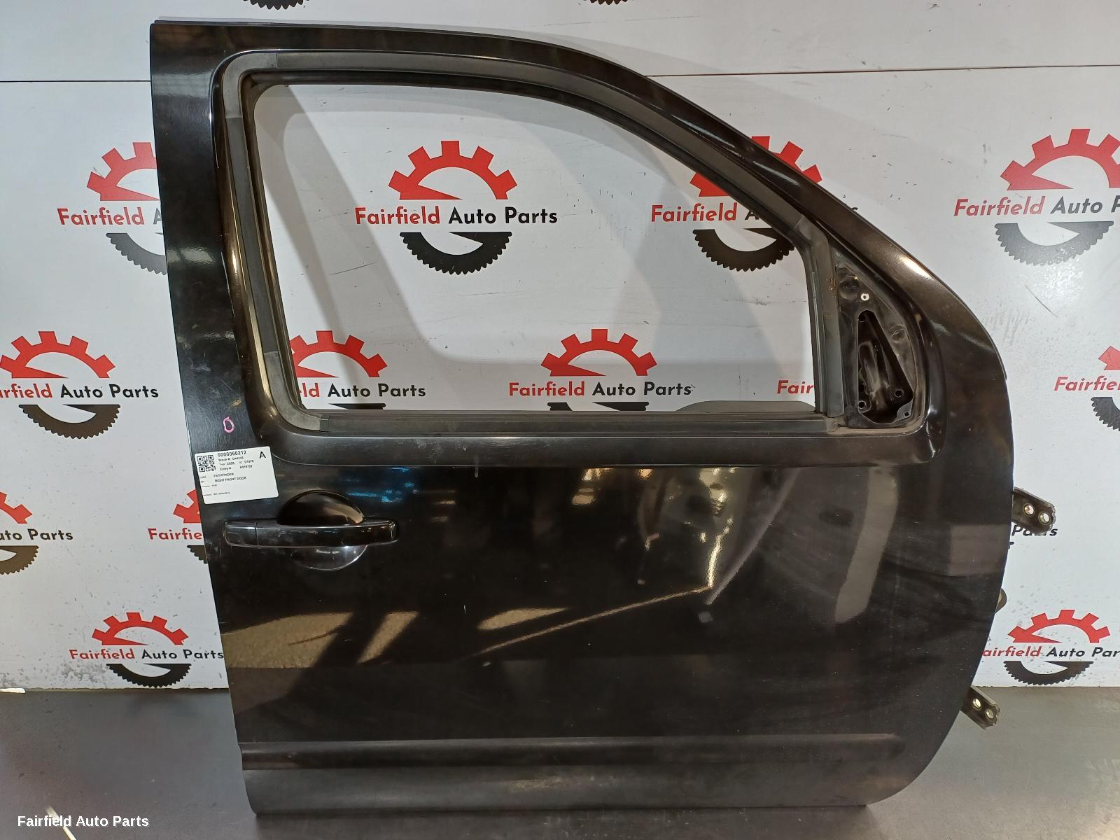 2005-2013 Nissan Pathfinder Right Front Door
