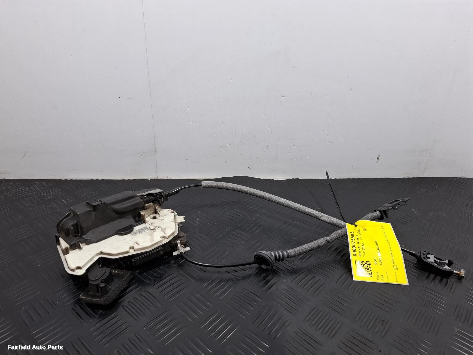 2012-2020 Volkswagen Golf Door Boot Gate Lock
