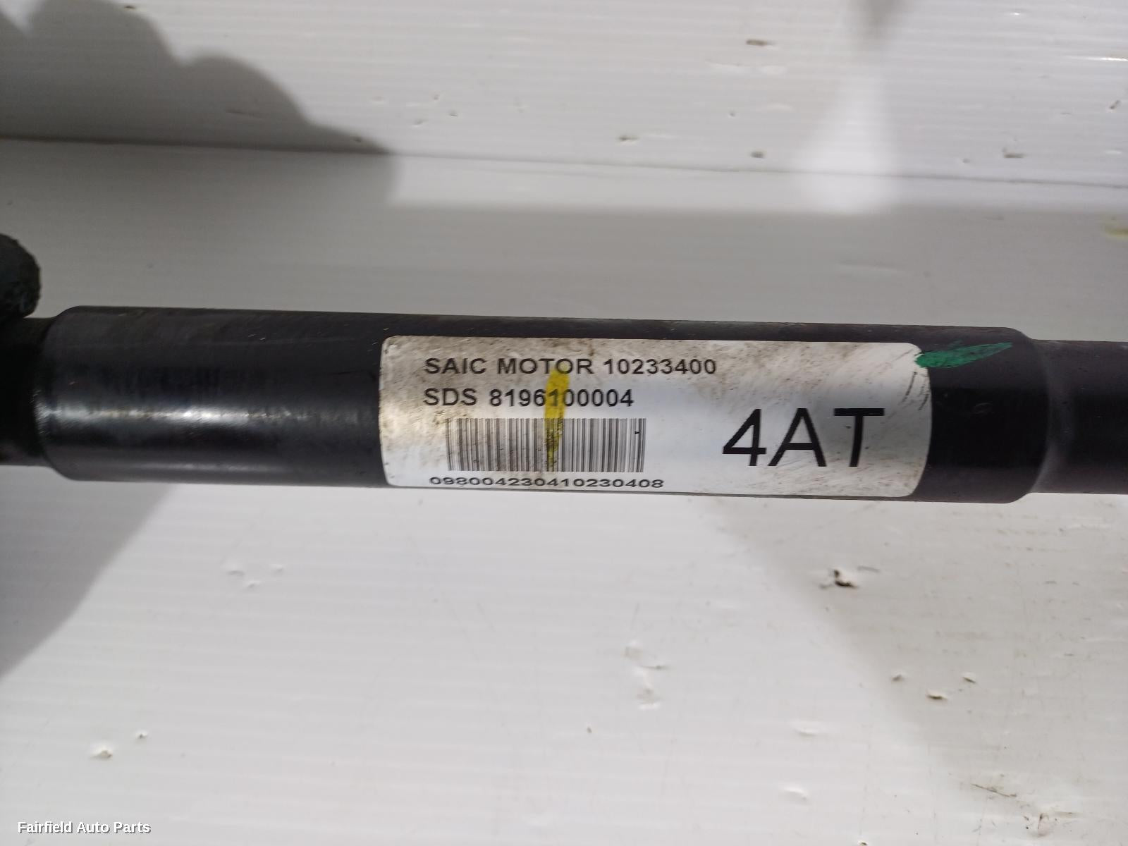 2017-2024 Mg Zs Right Driveshaft