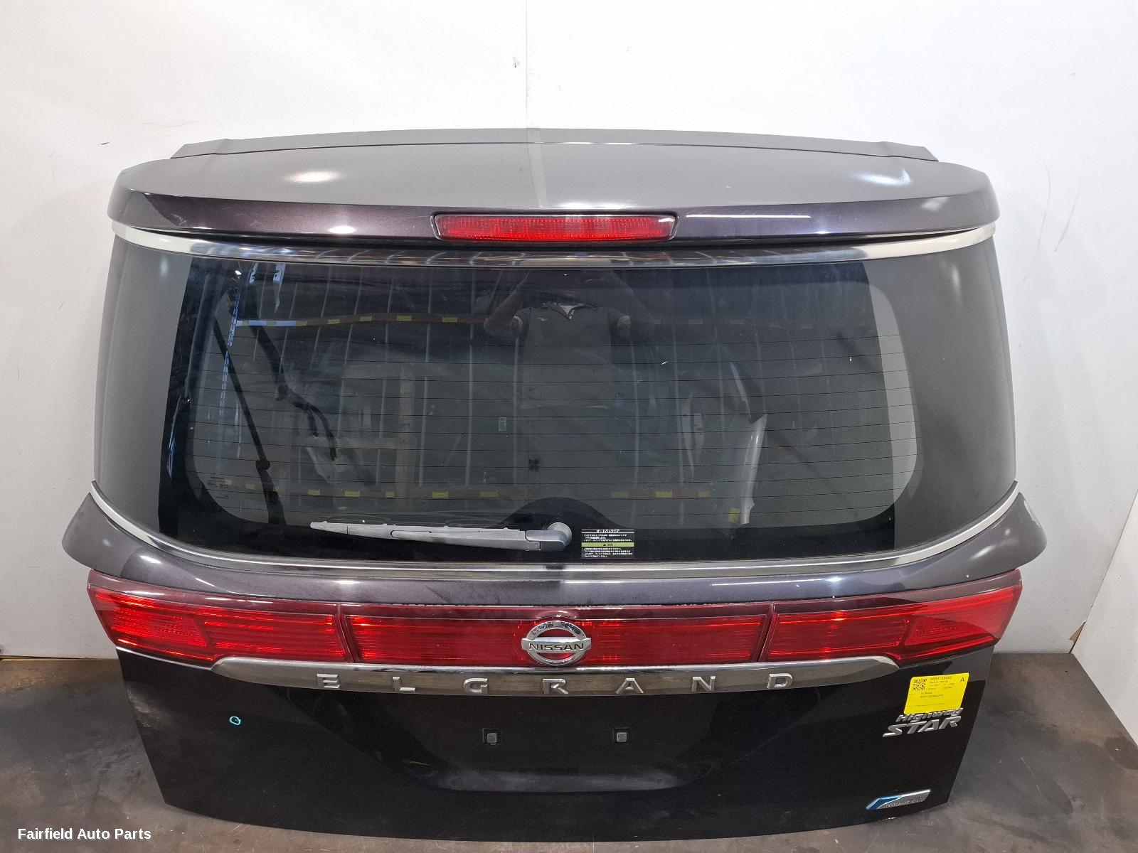2011-2022 Nissan Elgrand Bootlid Tailgate
