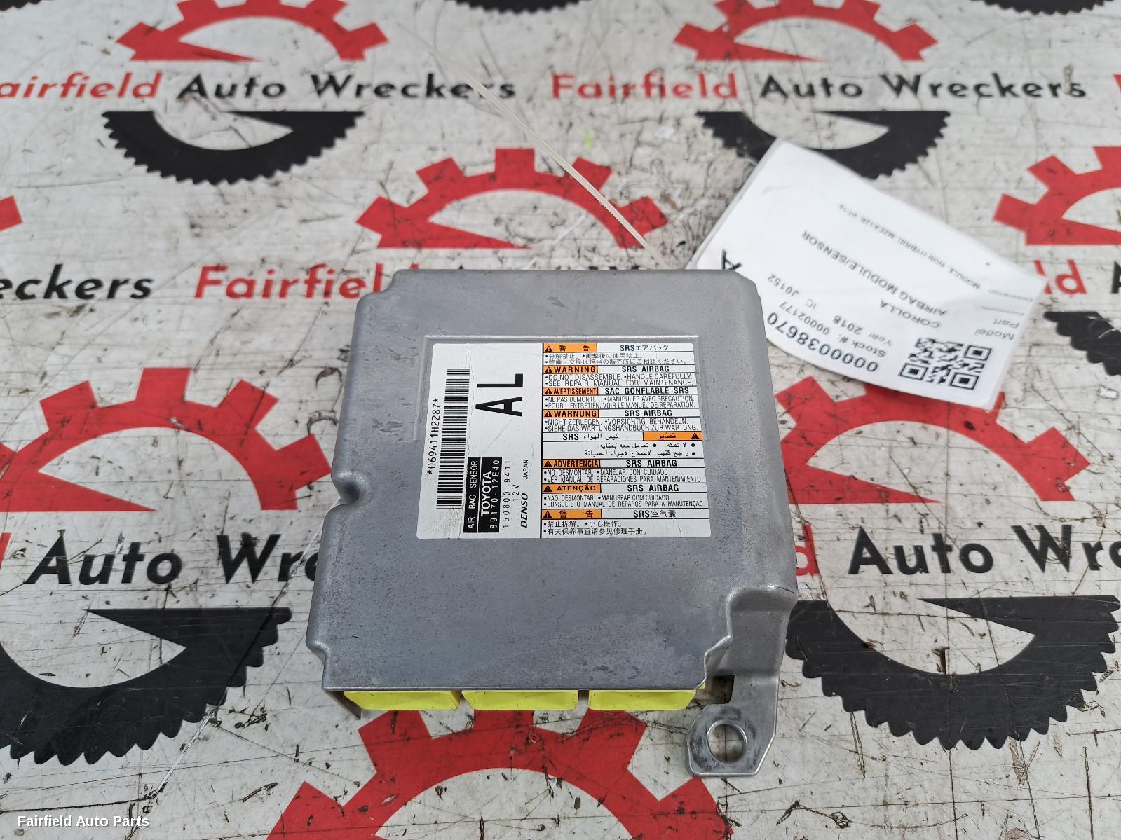 2018-2026 Toyota Corolla Airbag Module Sensor