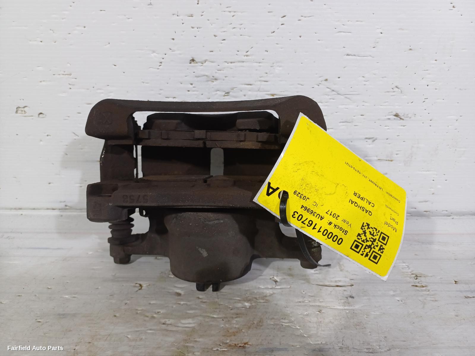 2013-2021 Nissan Qashqai Caliper