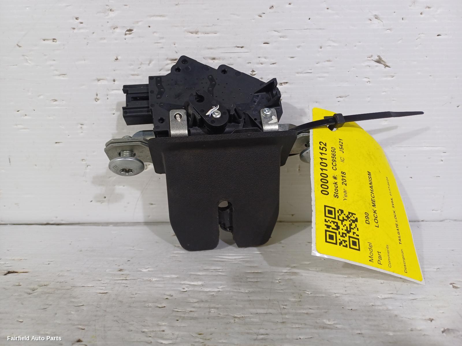 2017-2024 Ldv D90 Door Boot Gate Lock