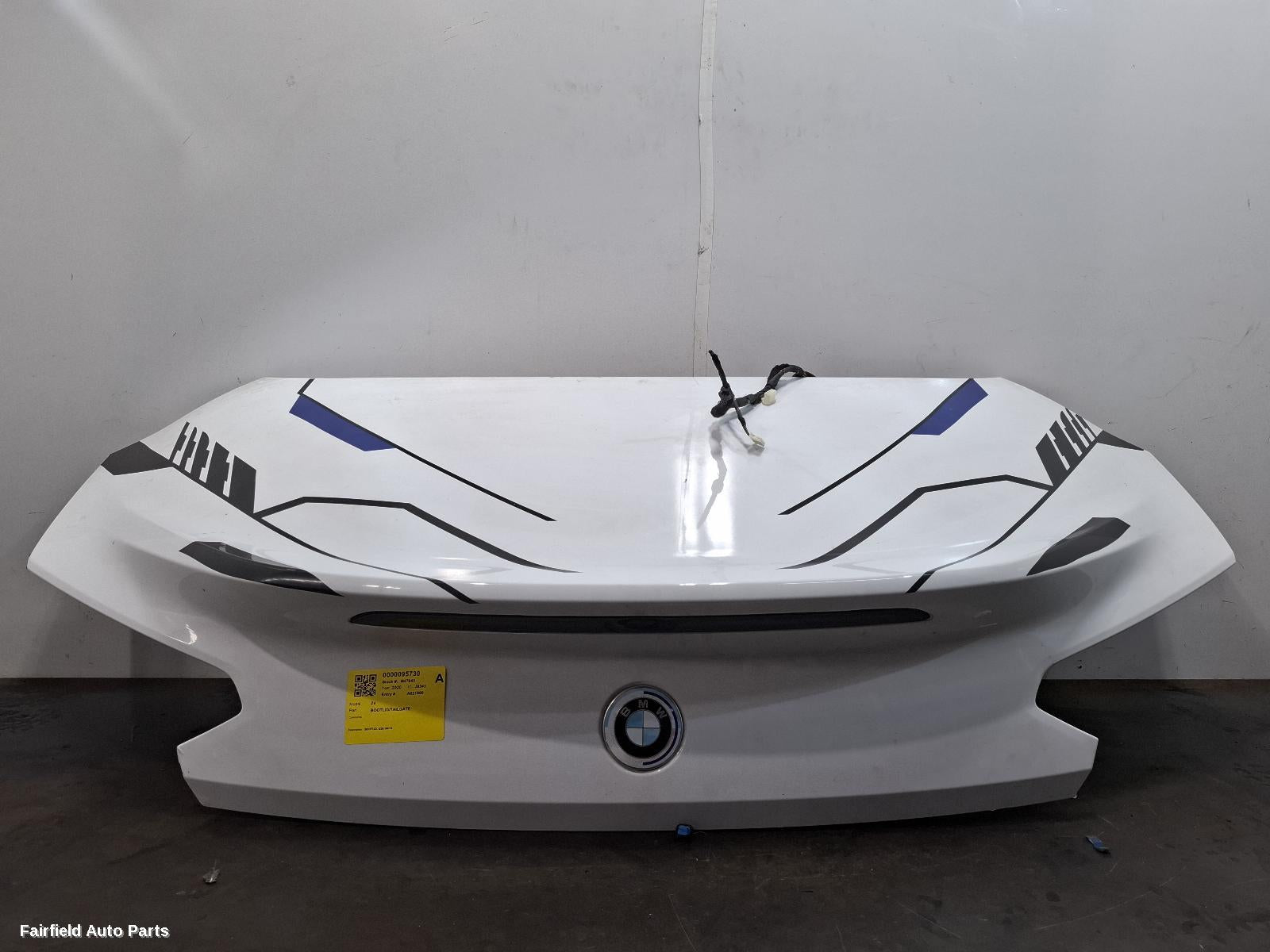 2019-2021 Bmw Z4 Bootlid Tailgate