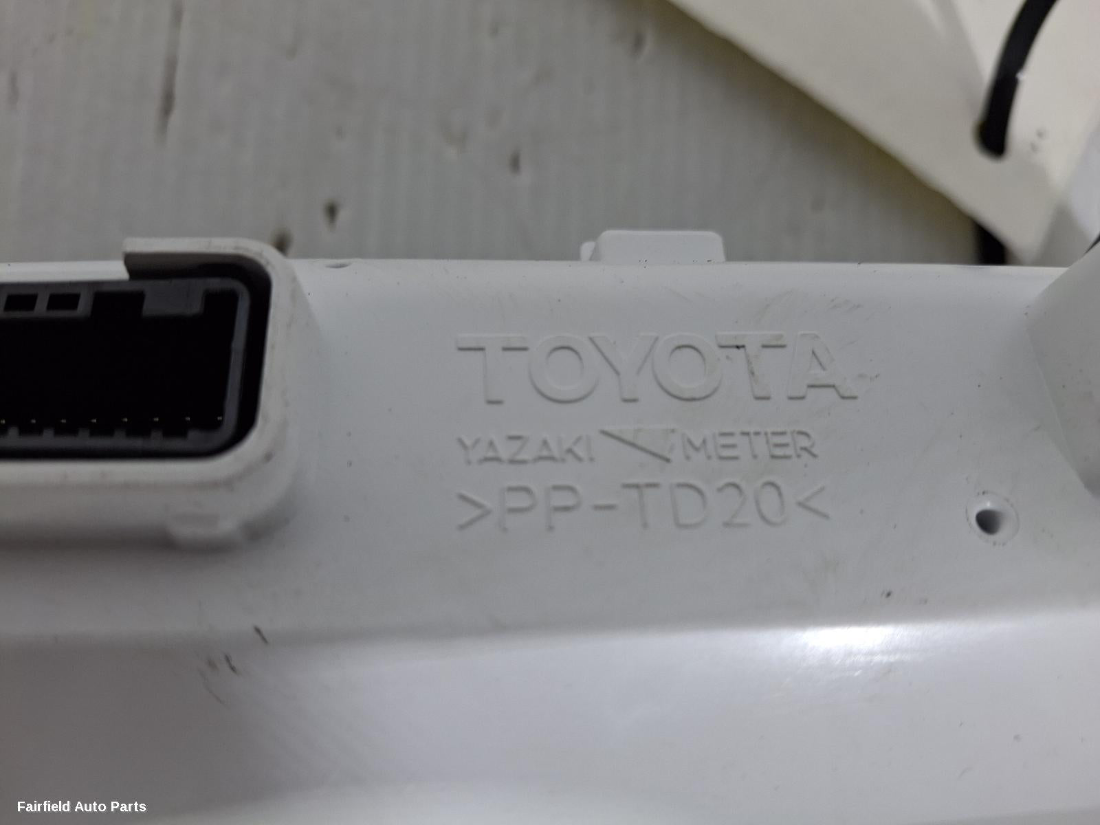 2019-2025 Toyota Hilux Instrument Cluster