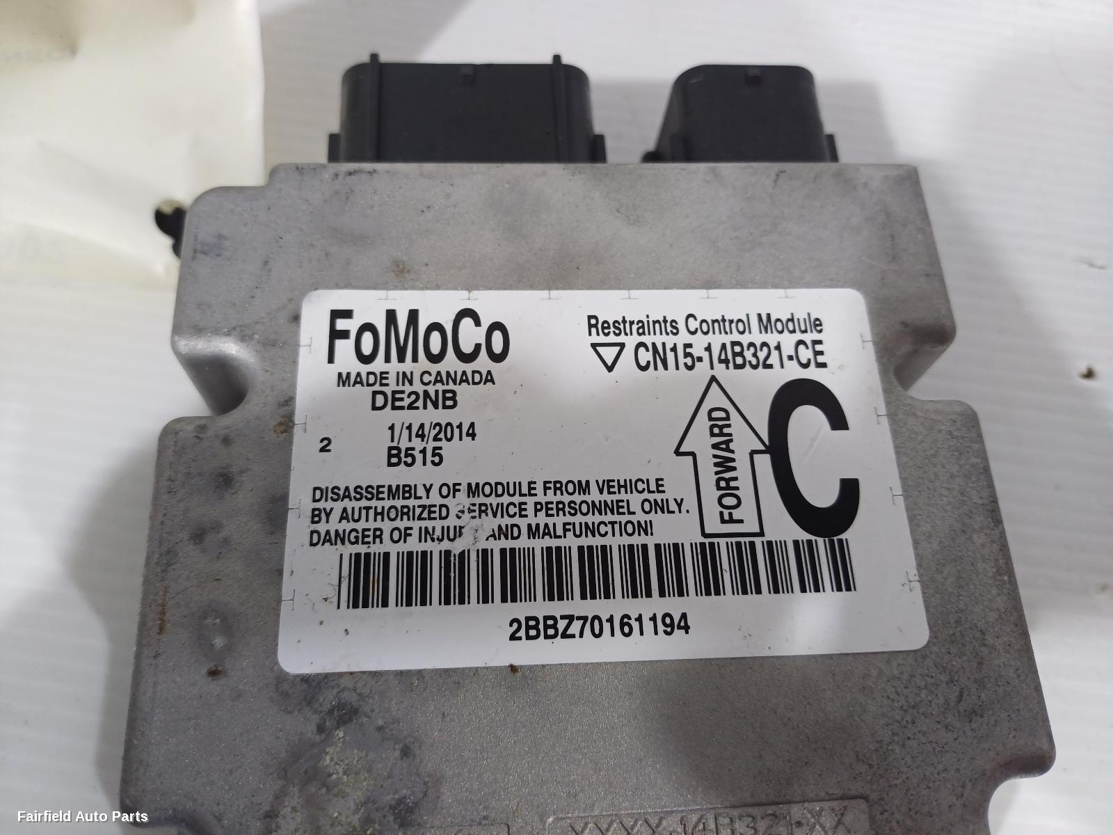 2013-2017 Ford Ecosport Airbag Module Sensor