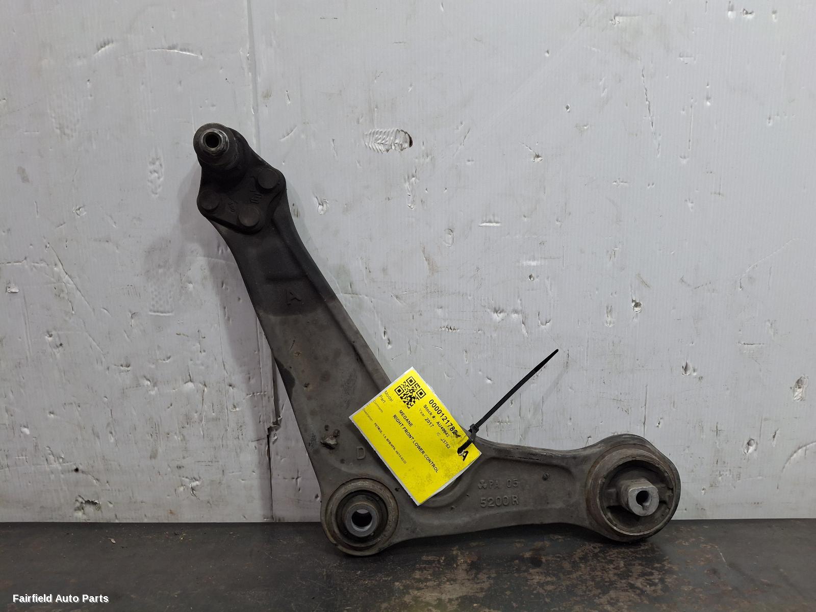 2016-2020 Renault Megane Right Front Lower Control Arm