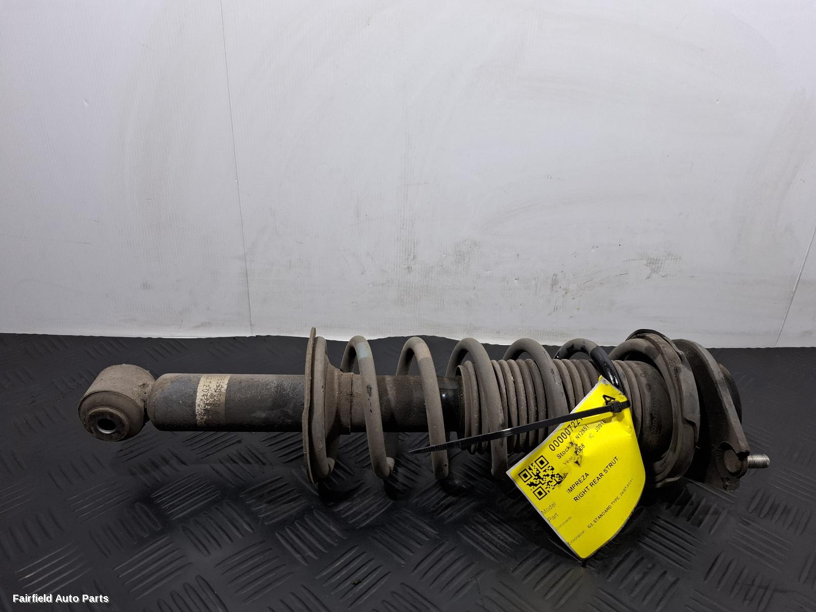 2007-2011 Subaru Impreza Right Rear Strut