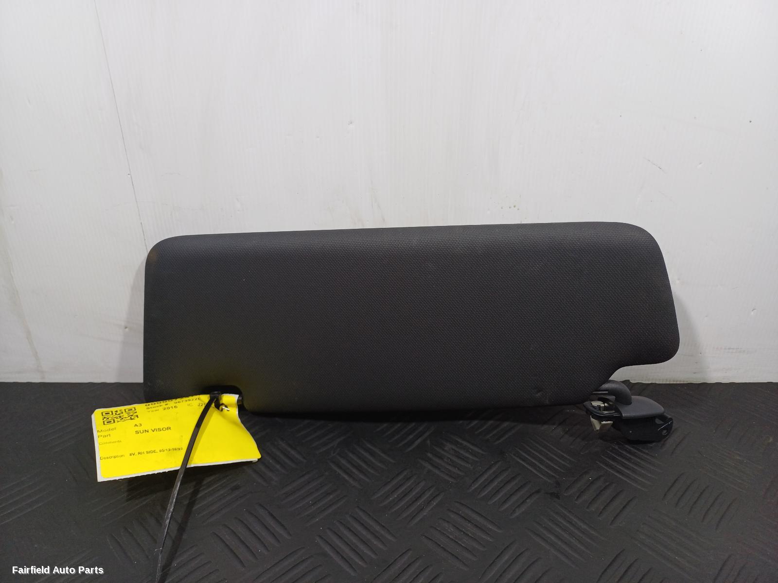 2013-2020 Audi A3 Sunvisor