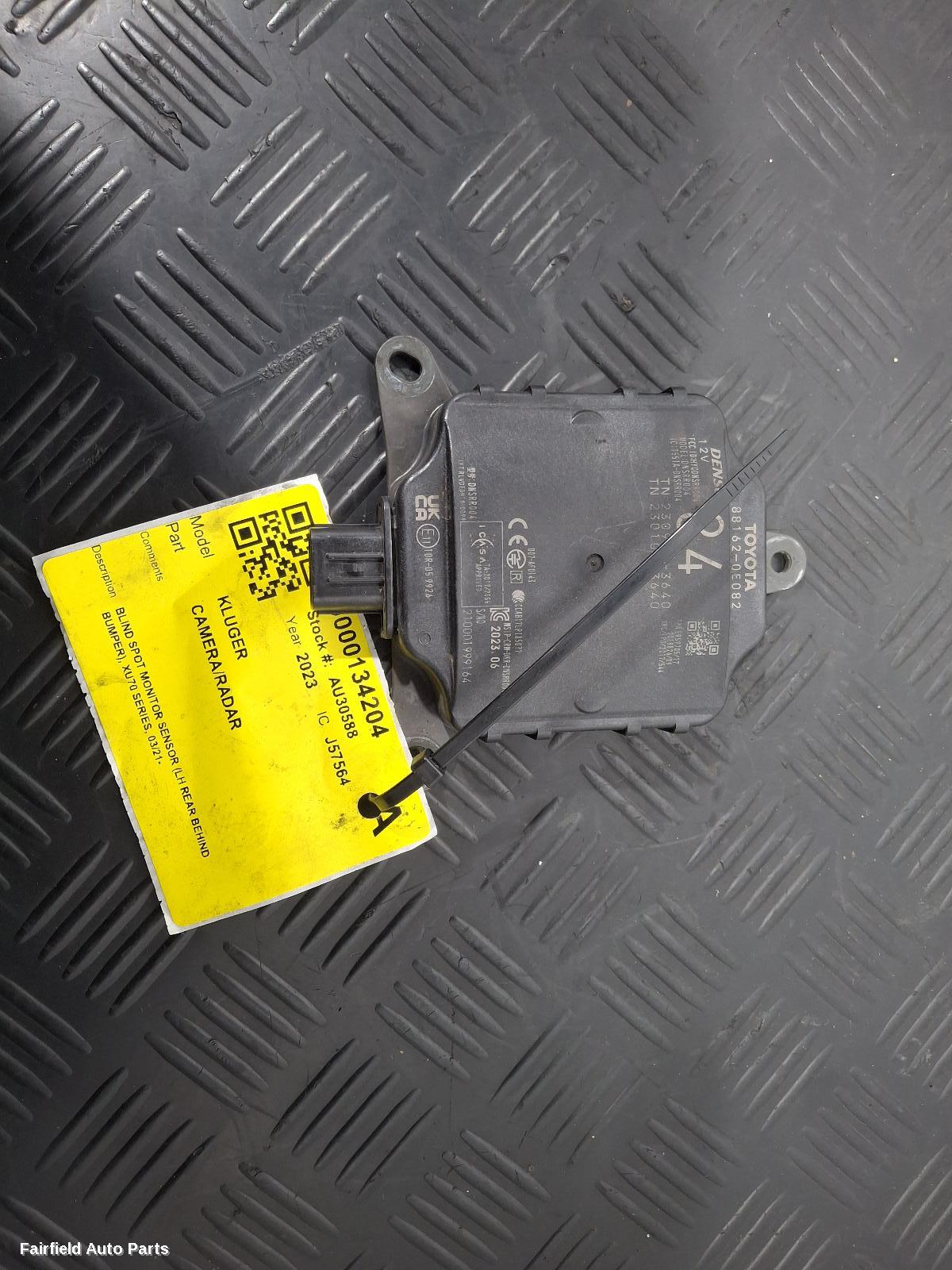 2021-2026 Toyota Kluger Reverse Camera