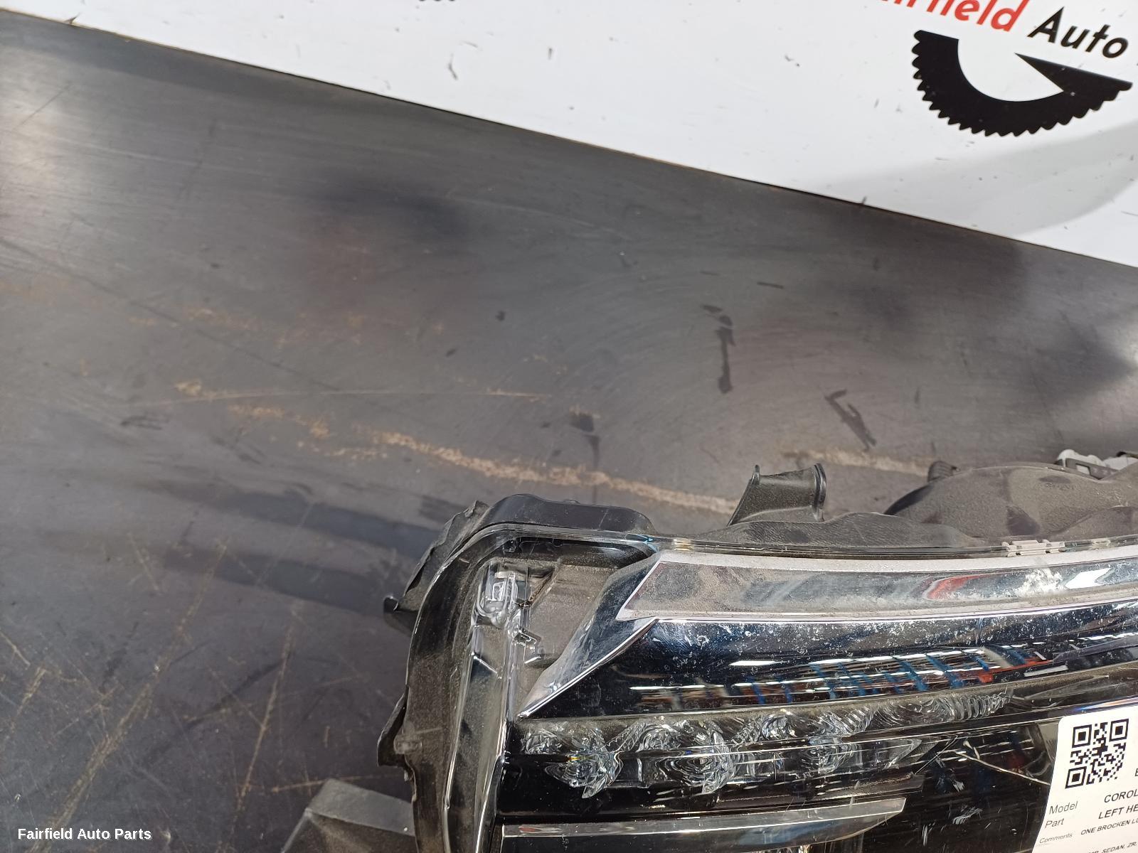 2013-2016 Toyota Corolla Left Headlamp