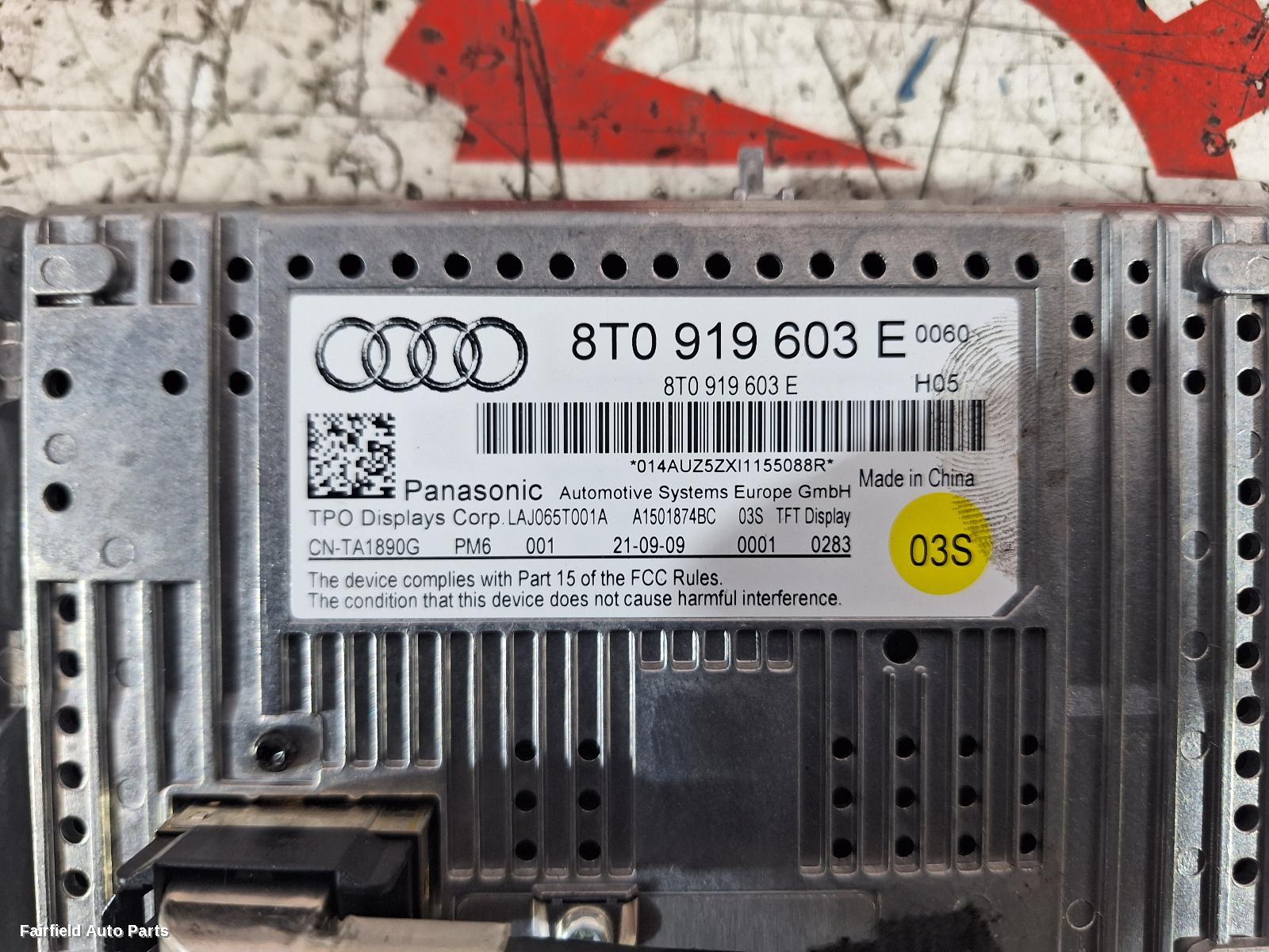 2008-2016 Audi A4 Radio Cd Dvd Sat Tv