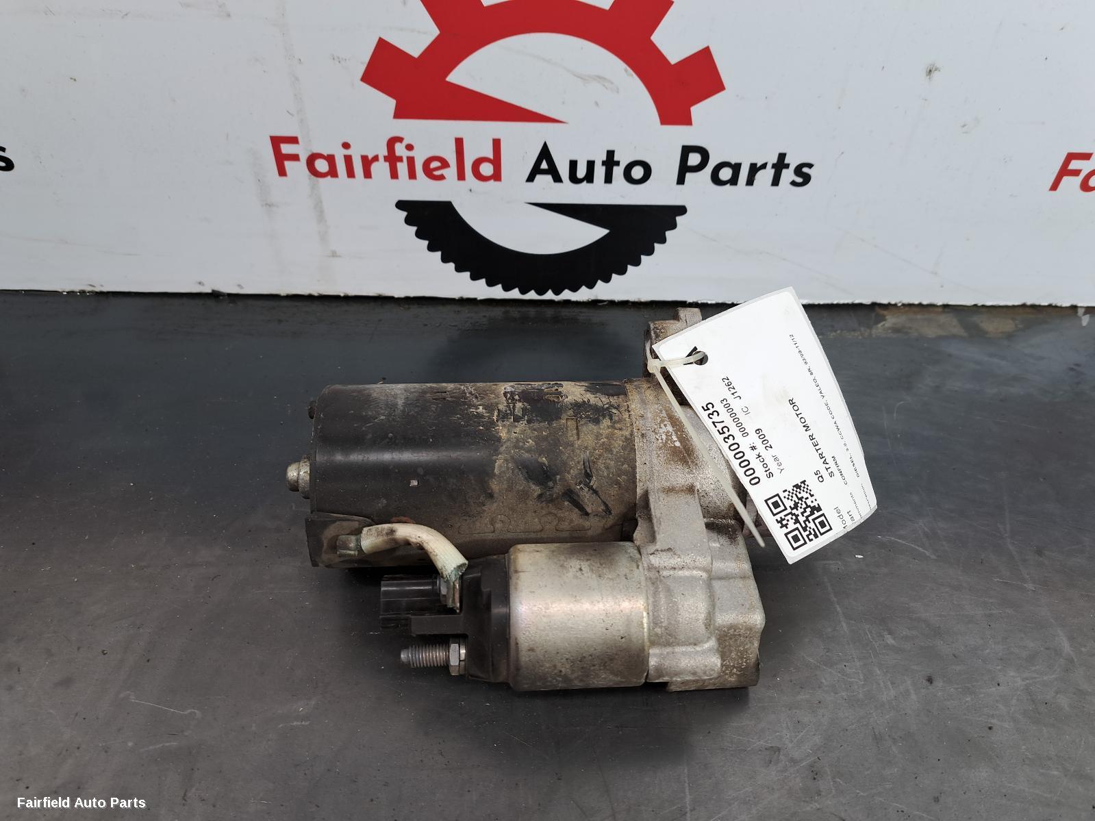 2009-2012 Audi Q5 Starter