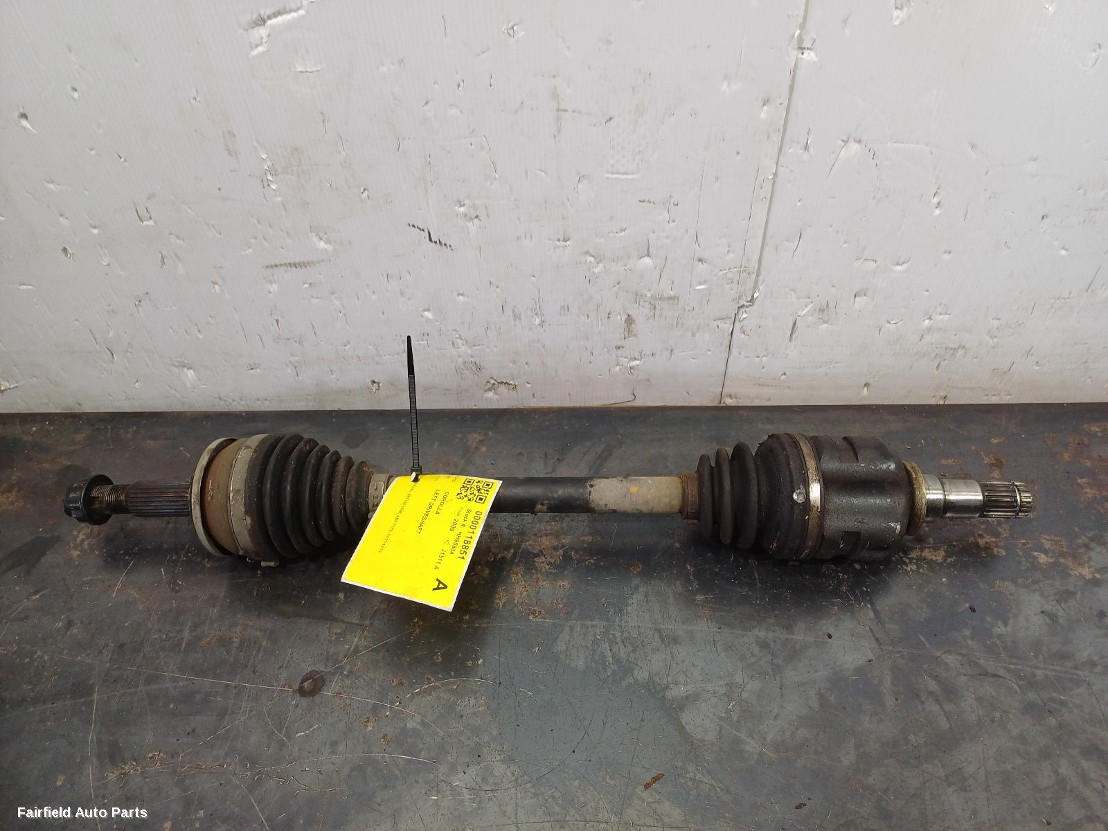2007-2013 Toyota Corolla Left Driveshaft