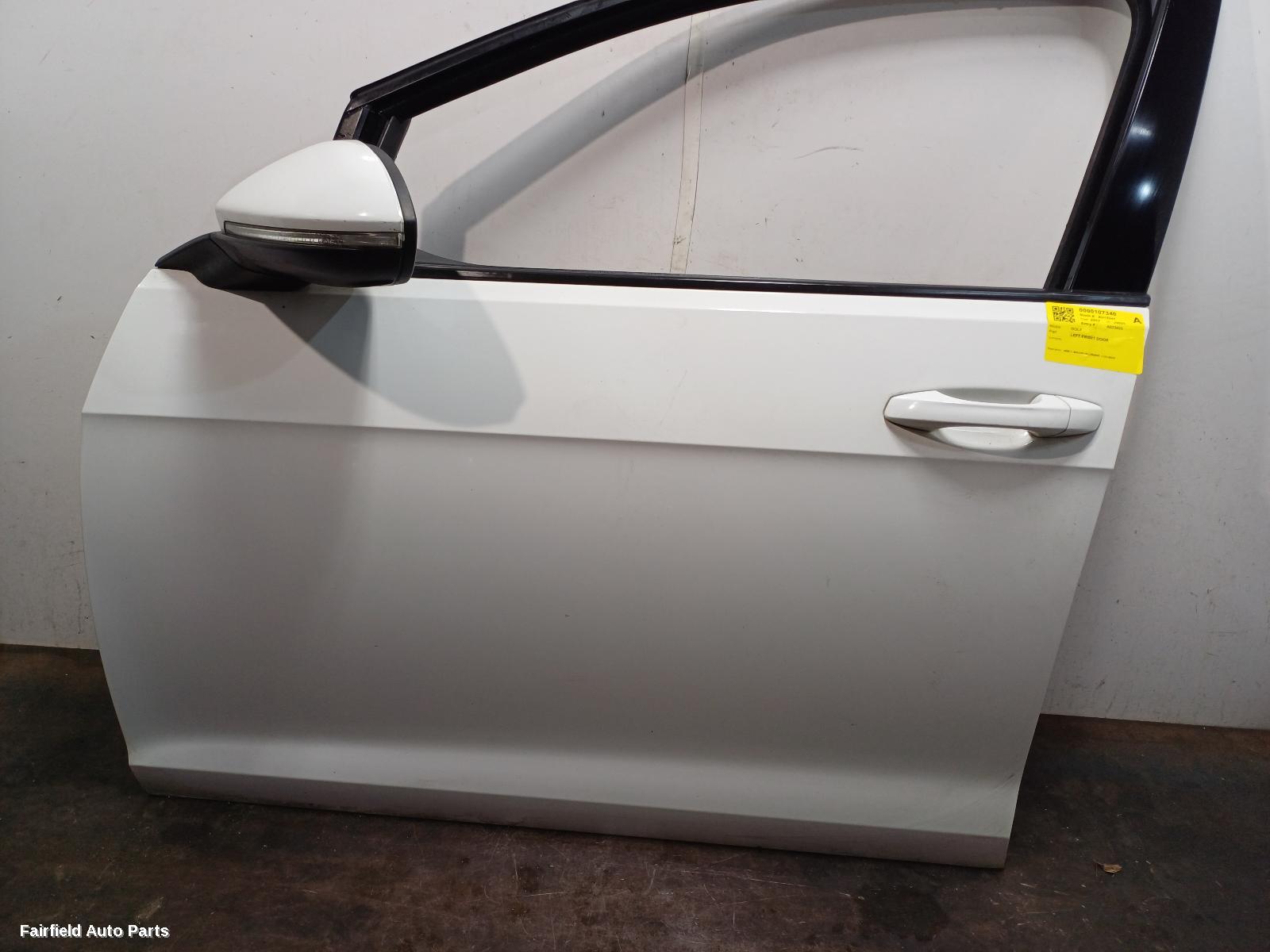 2012-2020 Volkswagen Golf Left Front Door