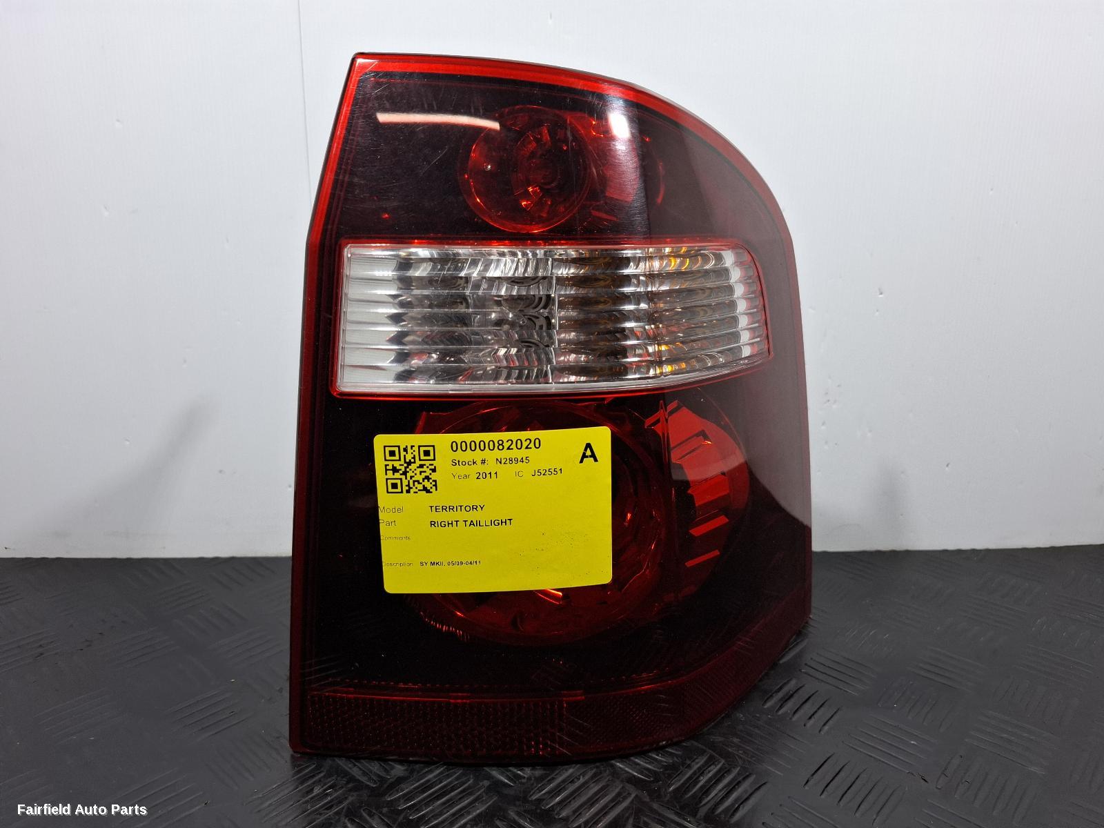 2009-2011 Ford Territory Right Taillight