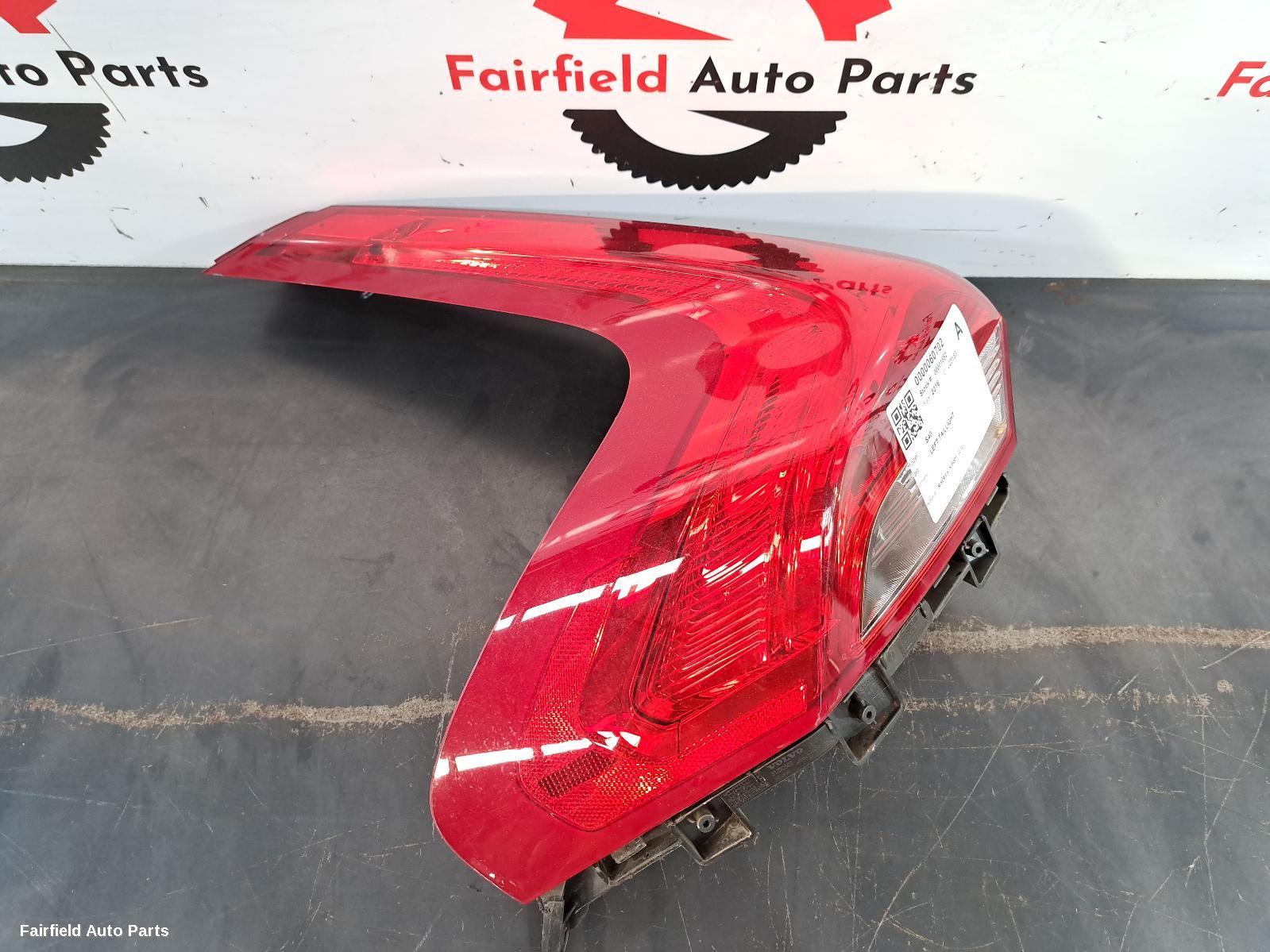 2013-2019 Volvo S40 Left Taillight