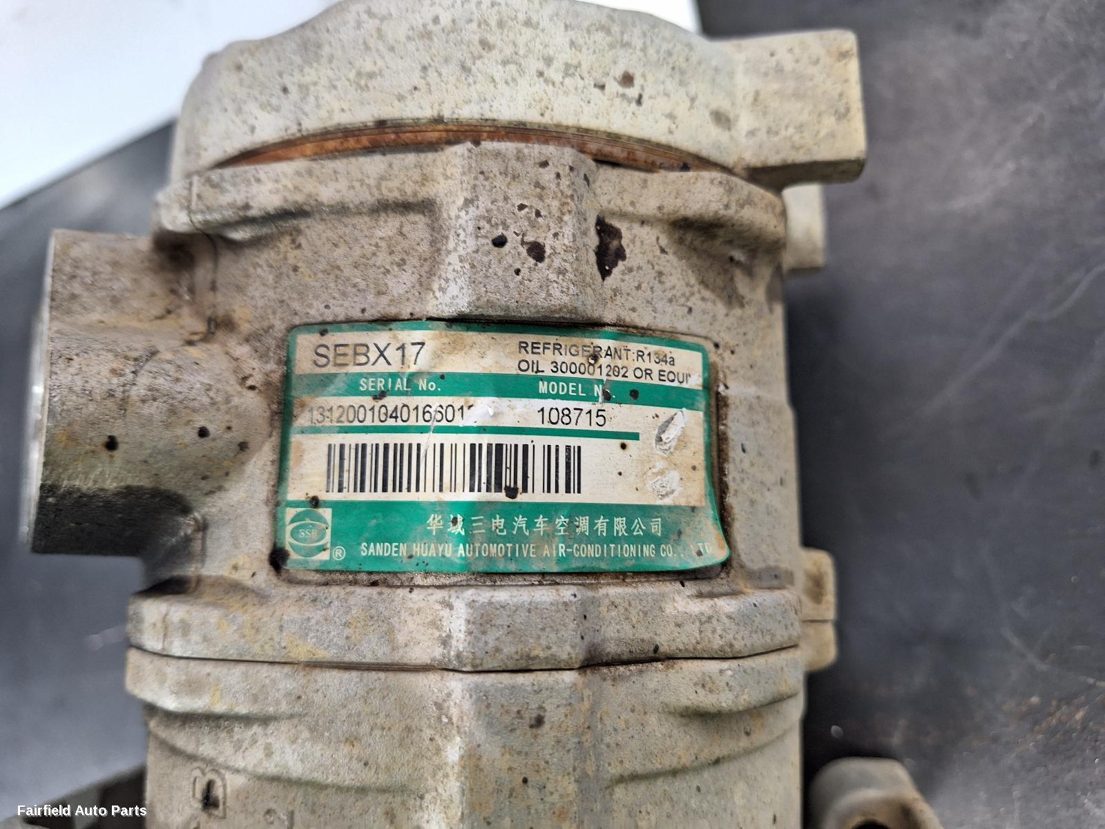 2015-2022 Ldv G10 A C Compressor