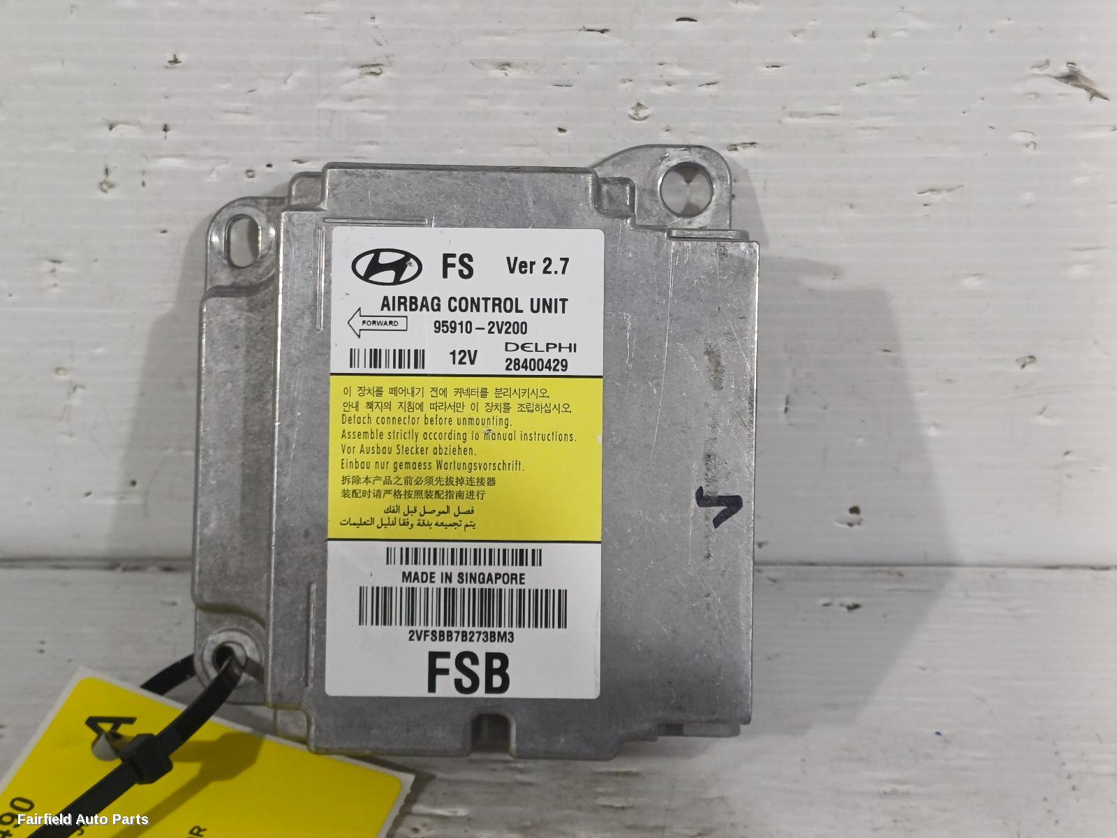 2011-2014 Hyundai Veloster Airbag Module Sensor
