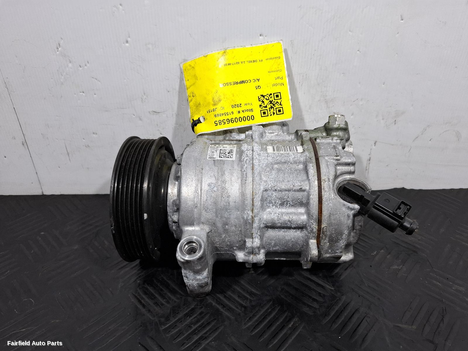2017-2020 Audi Q5 A C Compressor