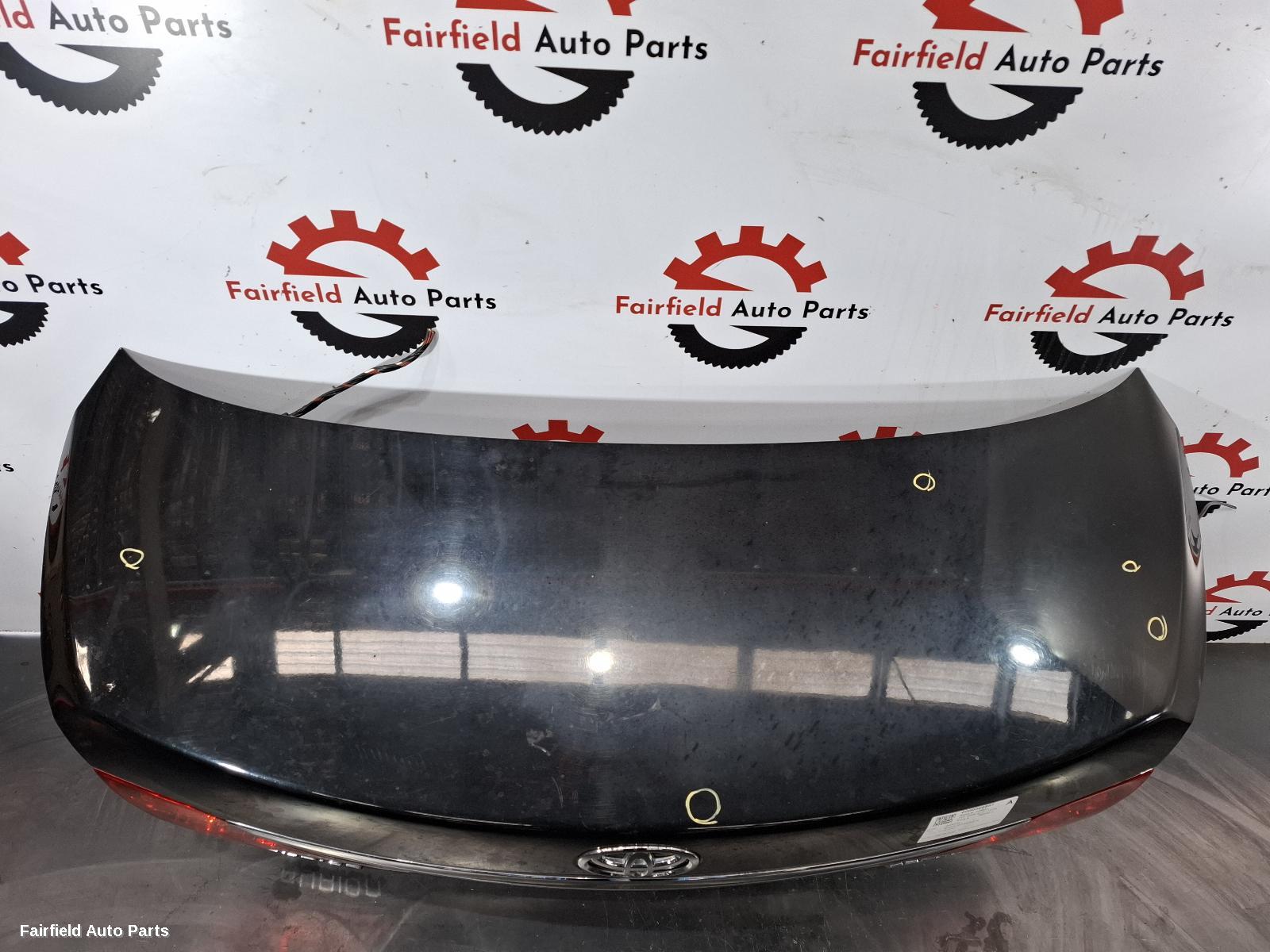 2006-2012 Toyota Aurion Bootlid Tailgate