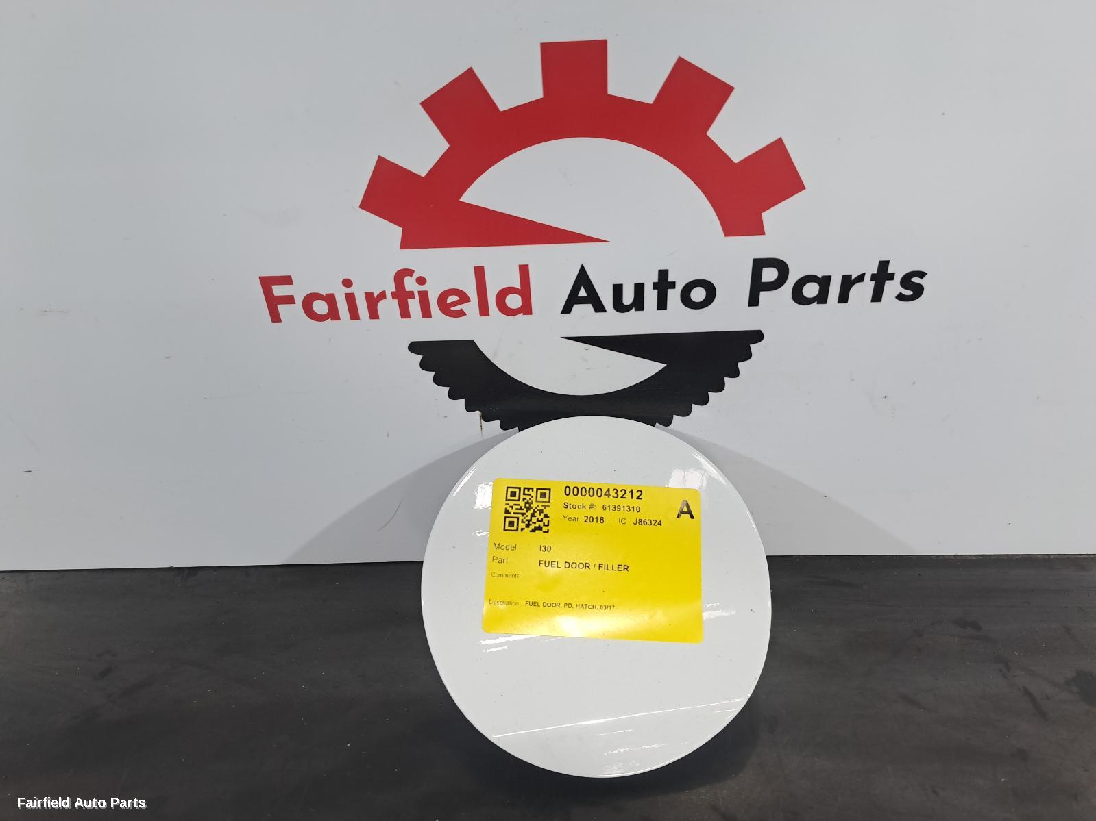 2017-2026 Hyundai I30 Fuel Door   Filler