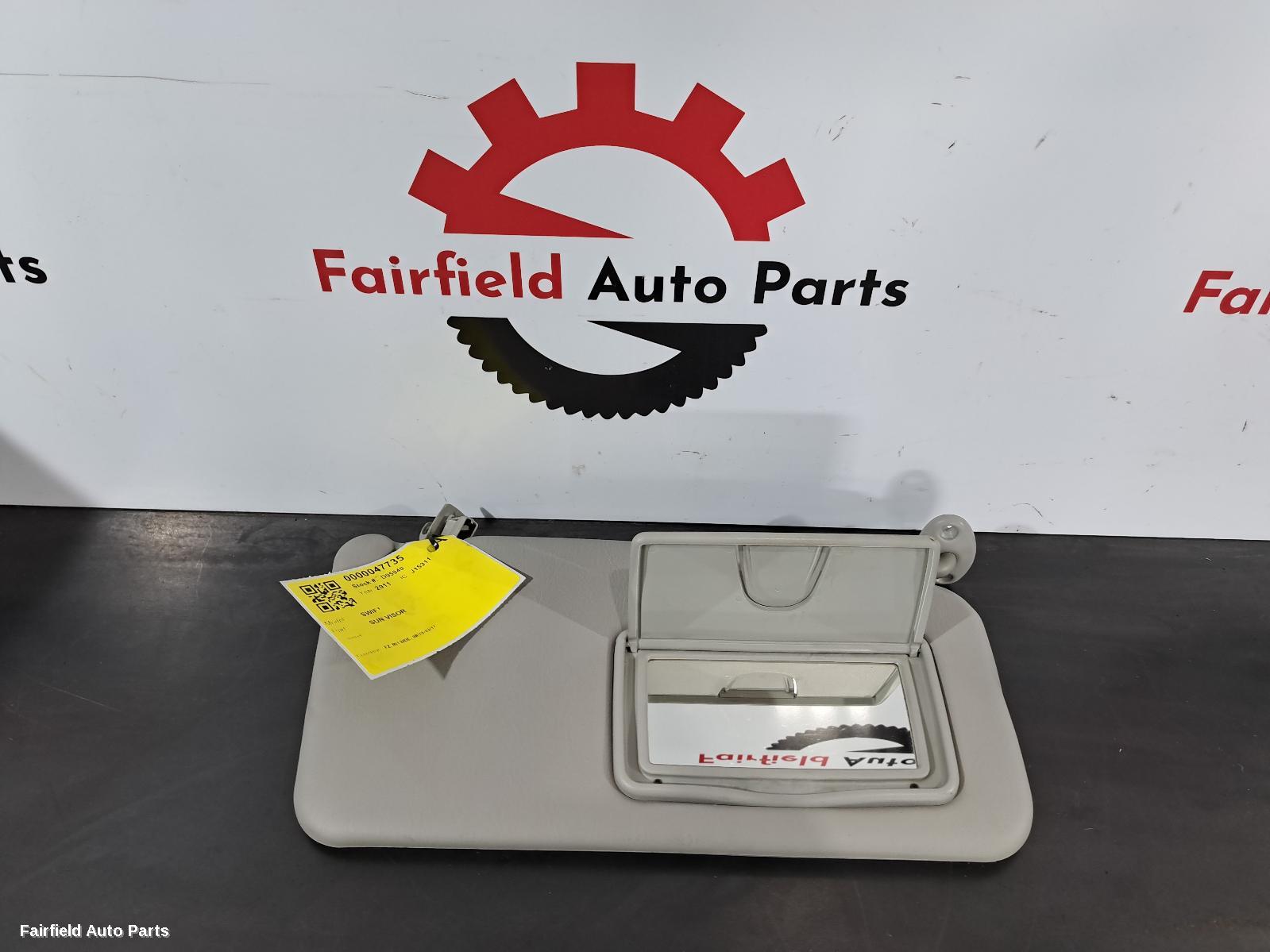 2010-2017 Suzuki Swift Sunvisor