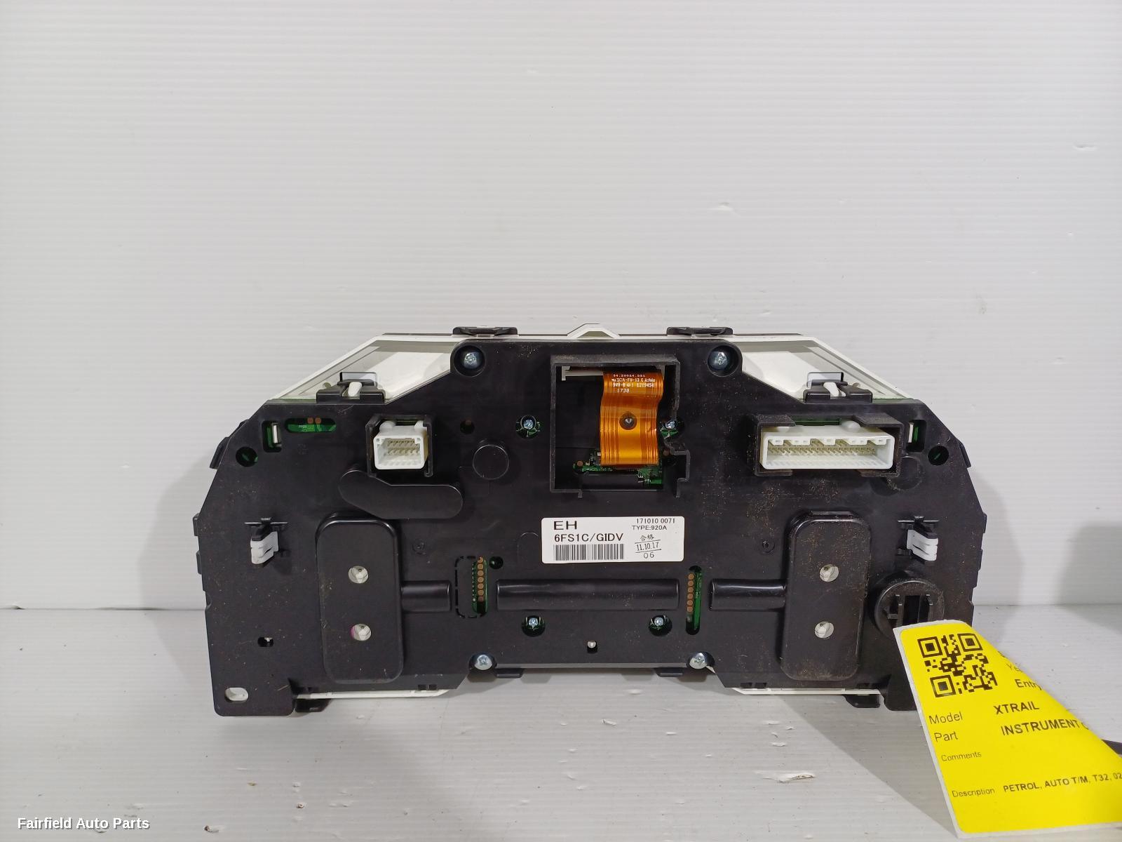 2014-2022 Nissan Xtrail Instrument Cluster