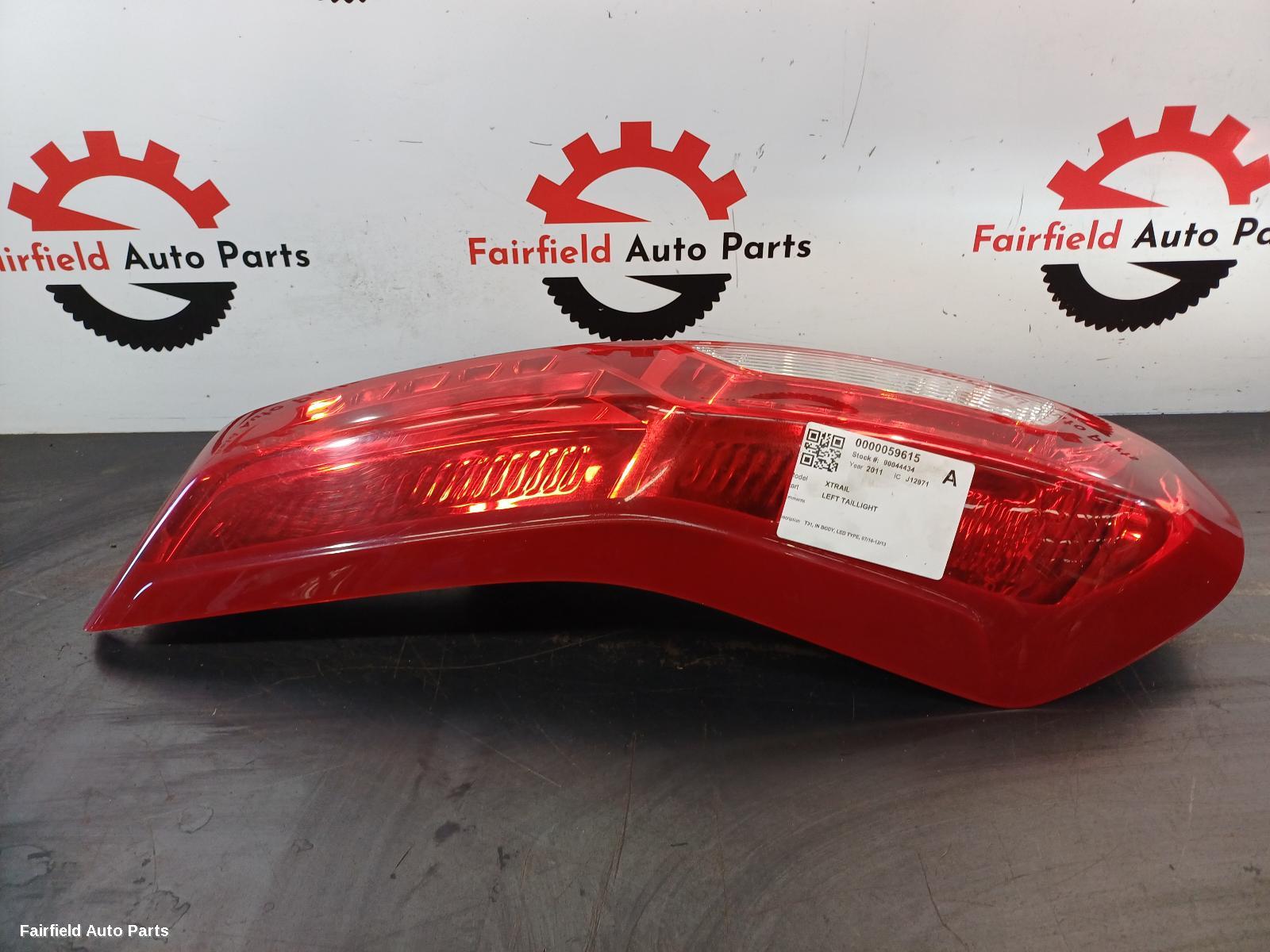 2010-2013 Nissan Xtrail Left Taillight