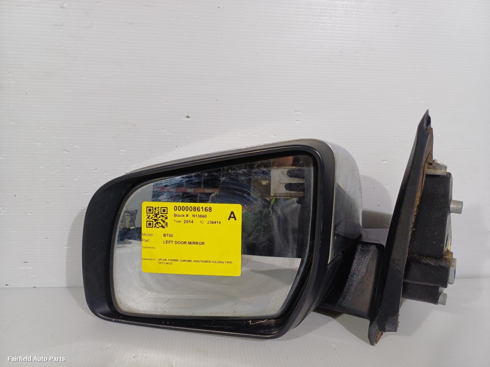 2011-2020 Mazda Bt50 Left Door Mirror