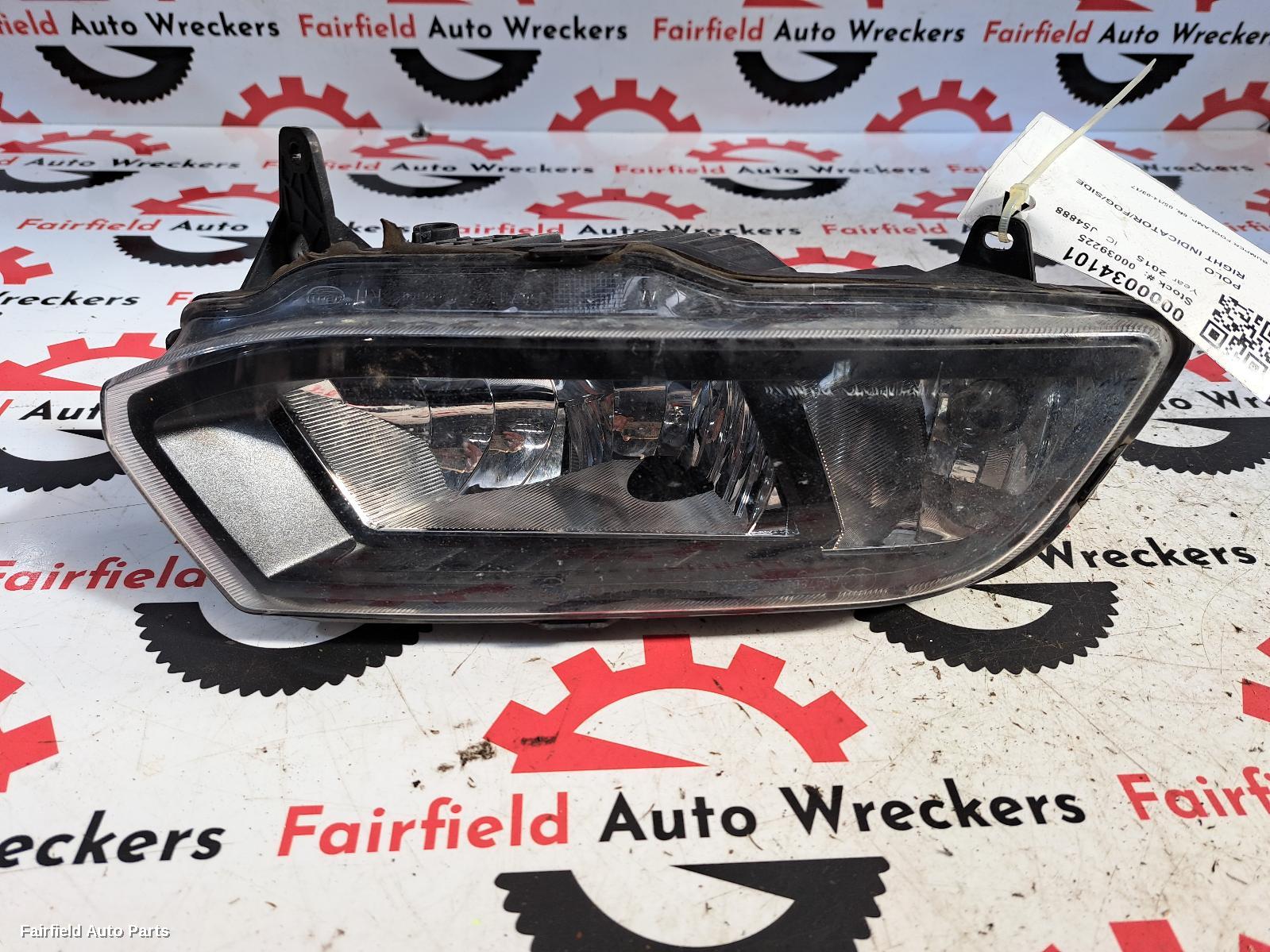 2014-2017 Volkswagen Polo Right Indicator Fog Side