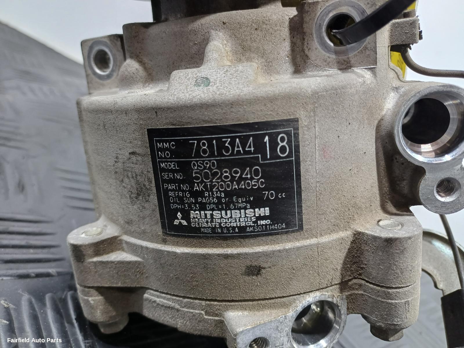 2007-2015 Mitsubishi Lancer A C Compressor