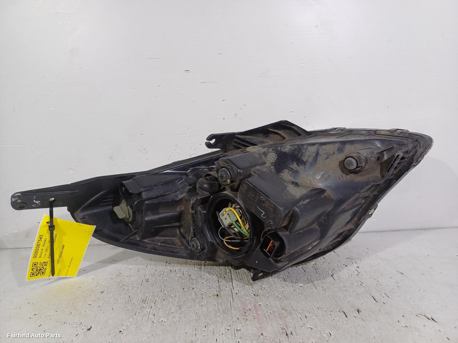 2010-2012 Hyundai I20 Left Headlamp