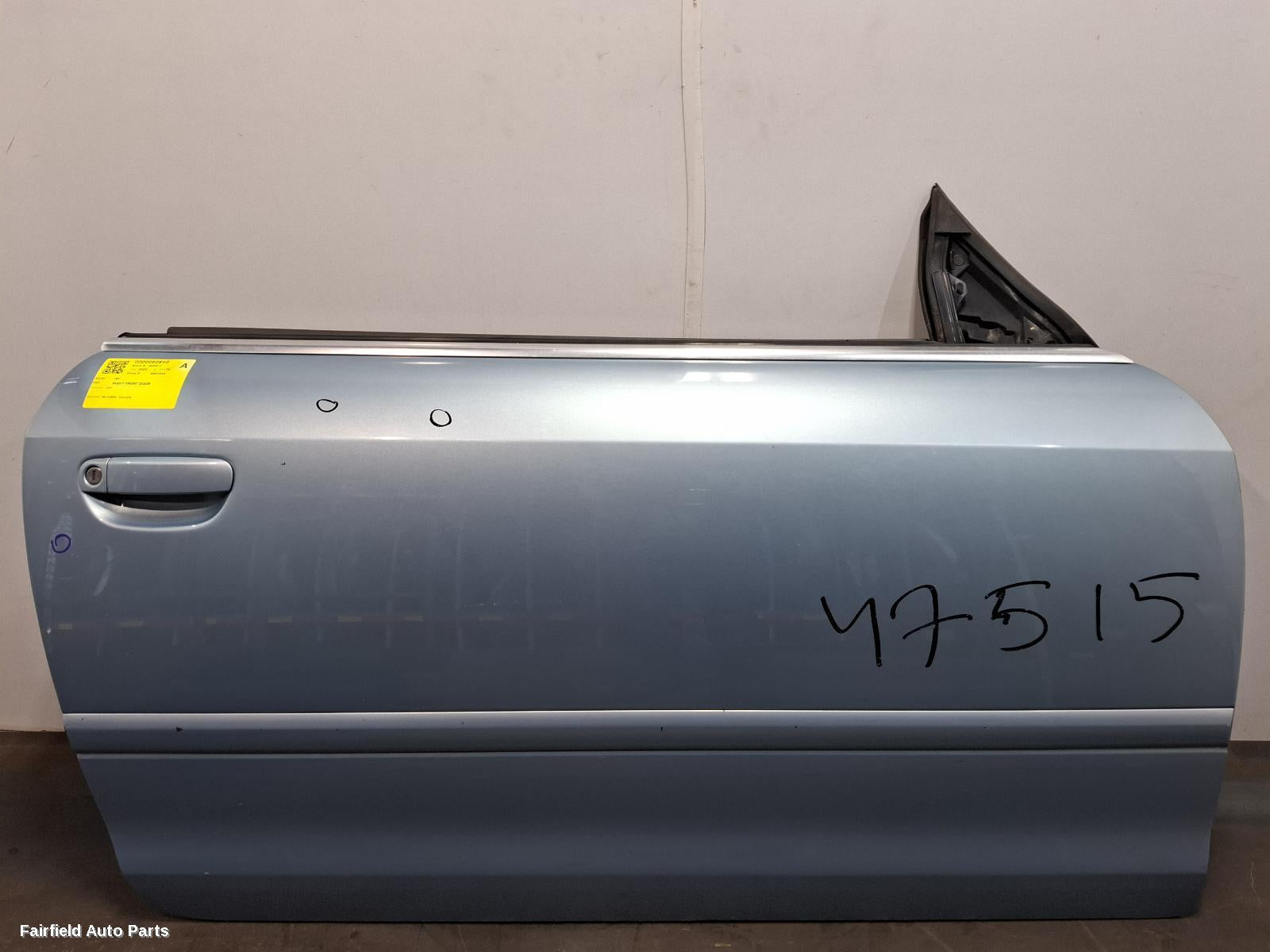 2002-2005 Audi A4 Right Front Door