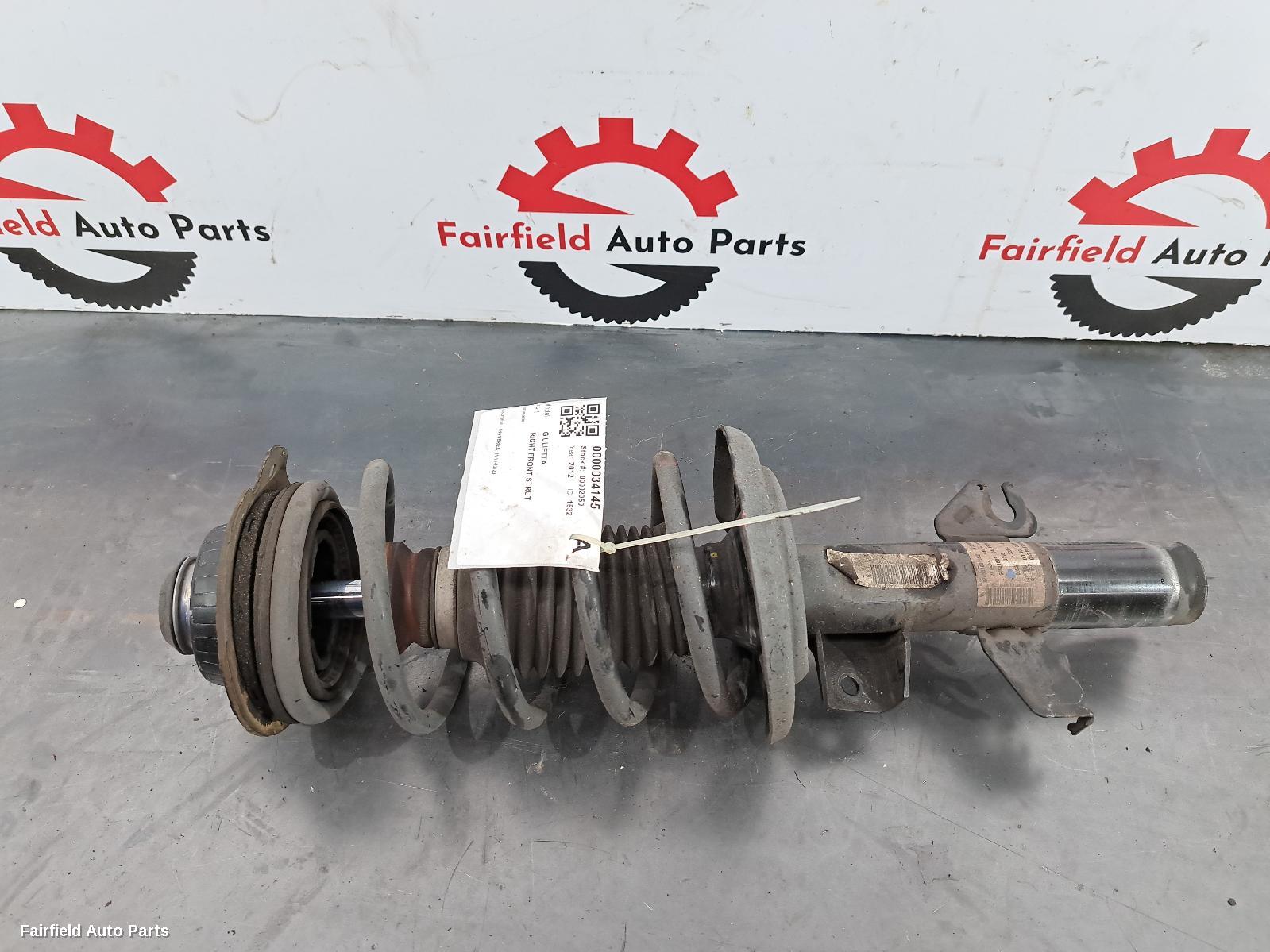 2011-2020 Alfa Romeo Giulietta Right Front Strut