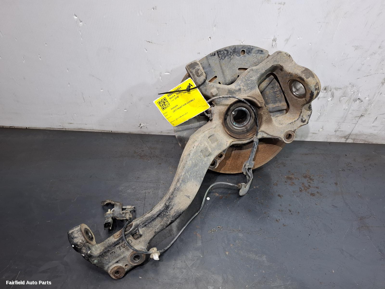 2011-2018 Ford Ranger Left Front Hub Assembly