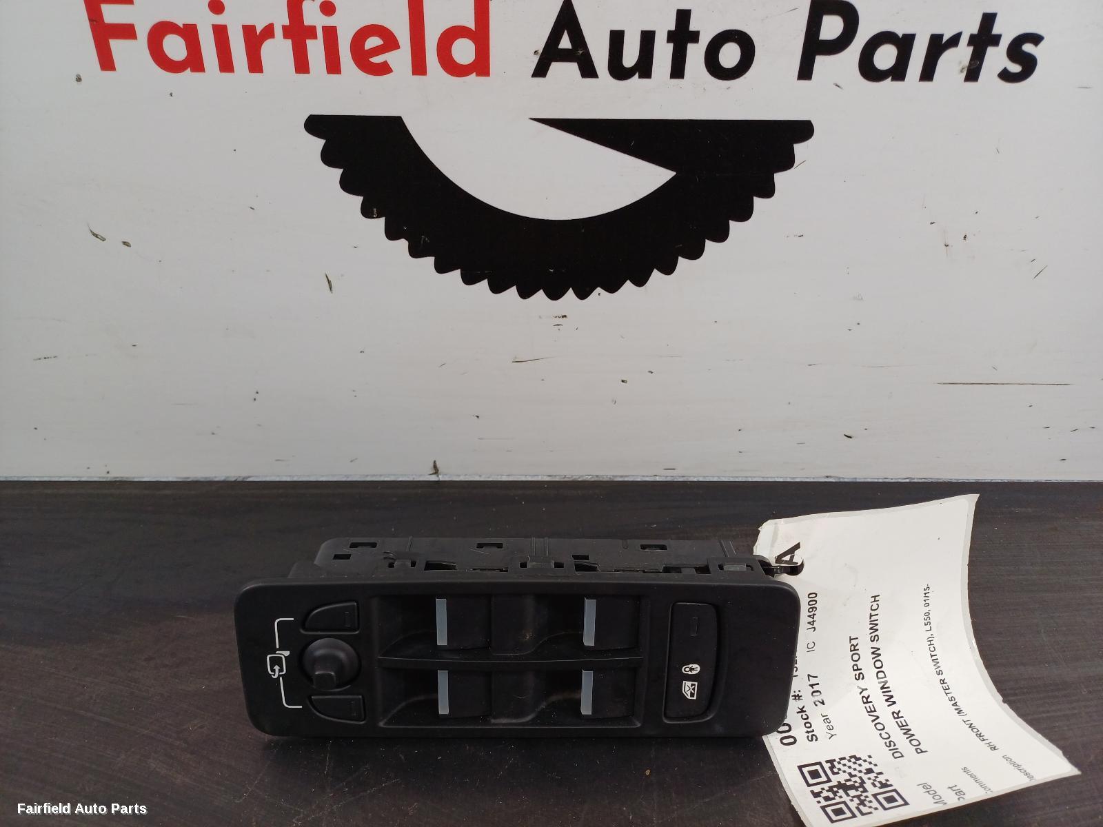 2015-2026 Land Rover Discovery Sport Pwr Dr Wind Switch