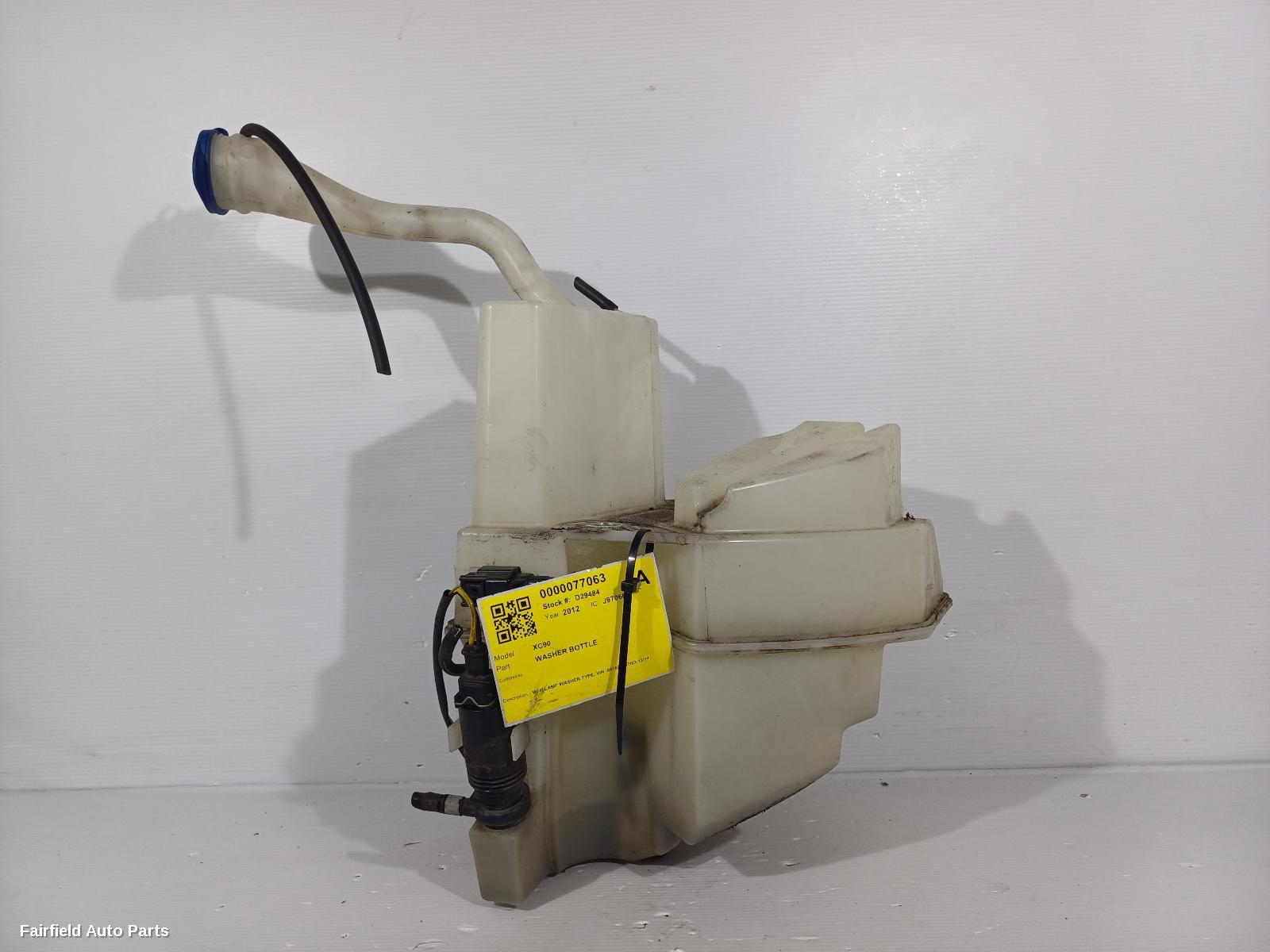 2003-2014 Volvo Xc90 Washer Bottle
