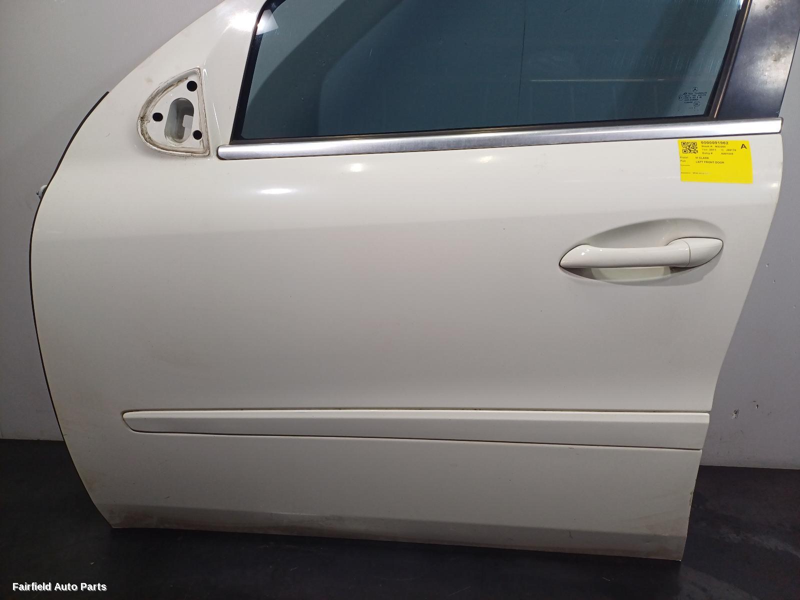 2008-2011 Mercedes M Class Left Front Door