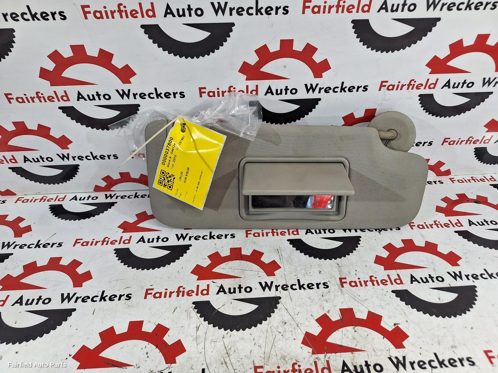 2009-2011 Holden Cruze Sunvisor