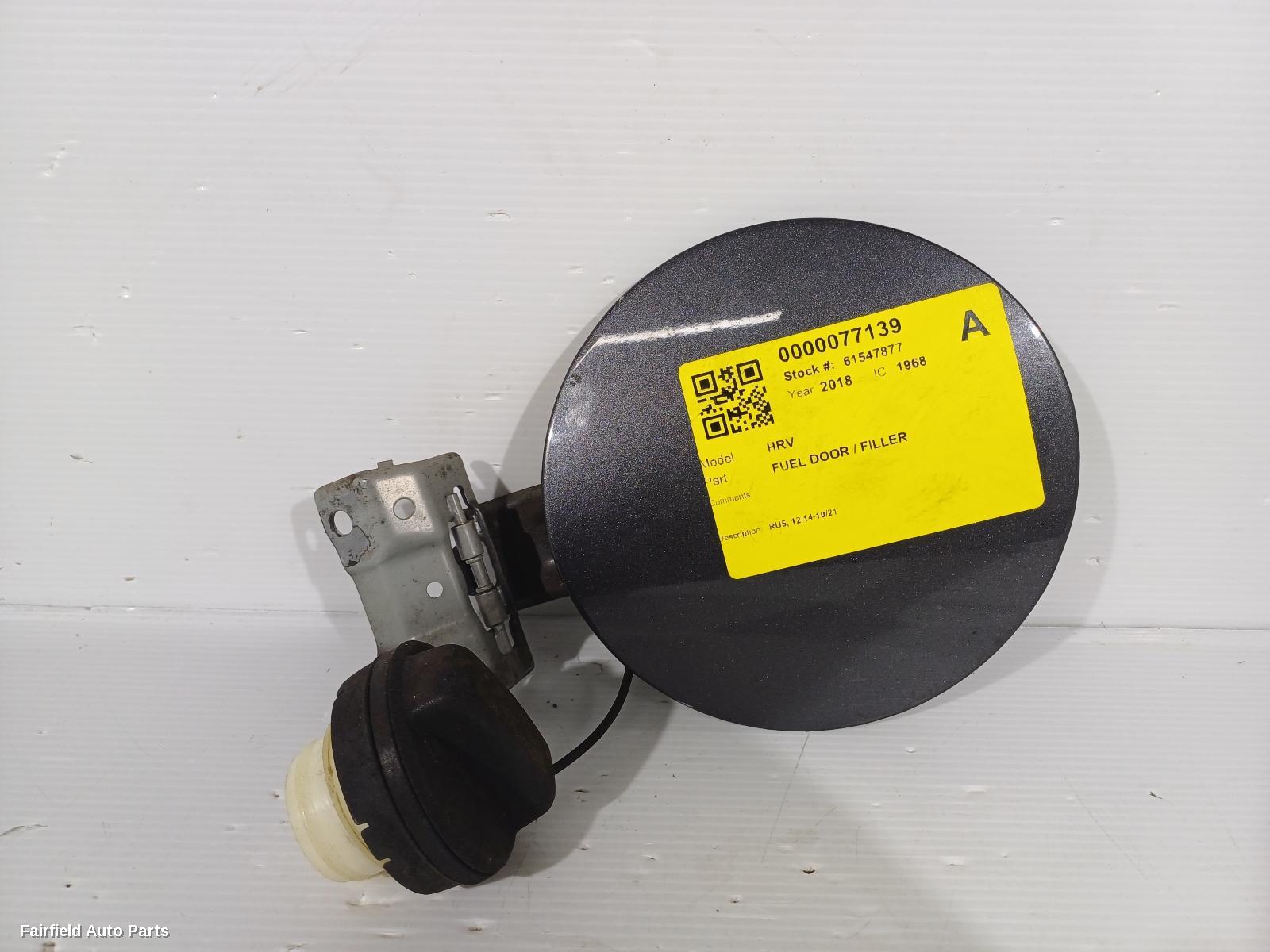 2014-2021 Honda Hrv Fuel Door   Filler