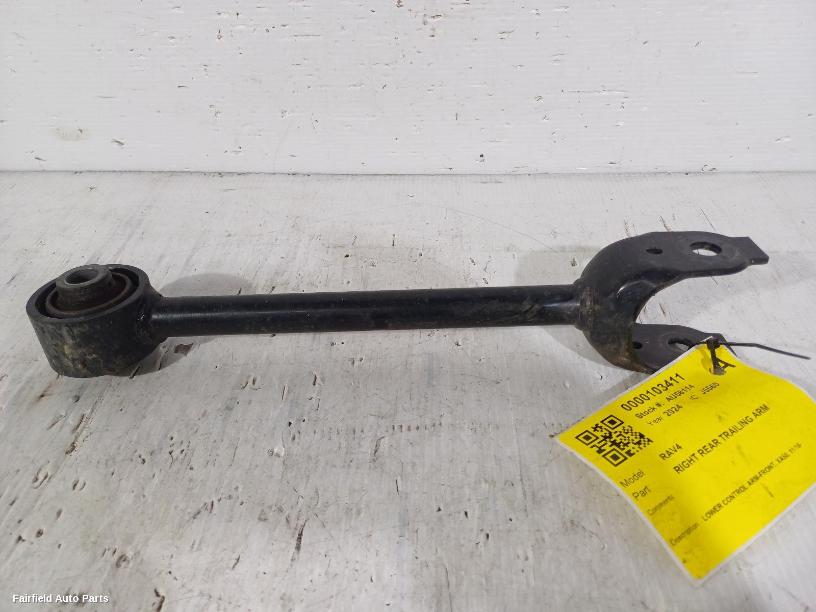 2018-2025 Toyota Rav4 Right Rear Trailing Arm