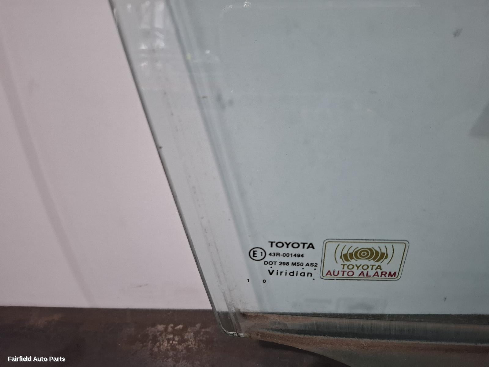 2006-2011 Toyota Camry Right Front Door Window