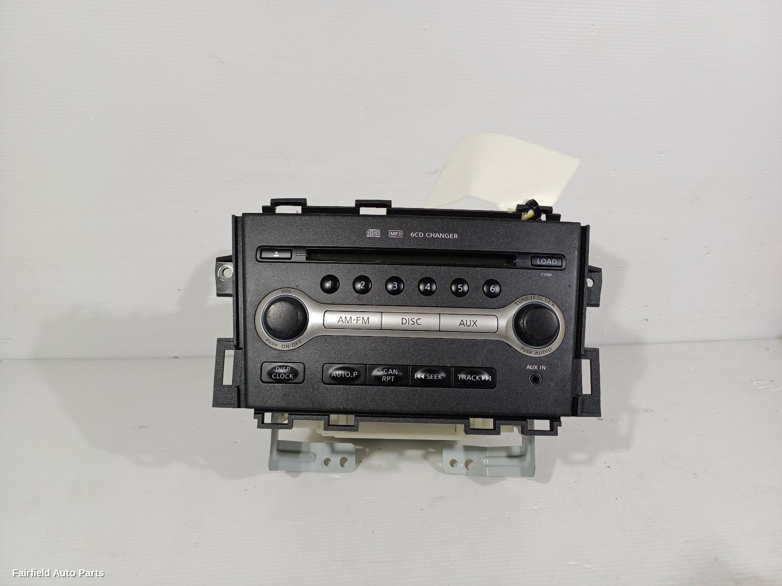 2008-2011 Nissan Murano Radio Cd Dvd Sat Tv