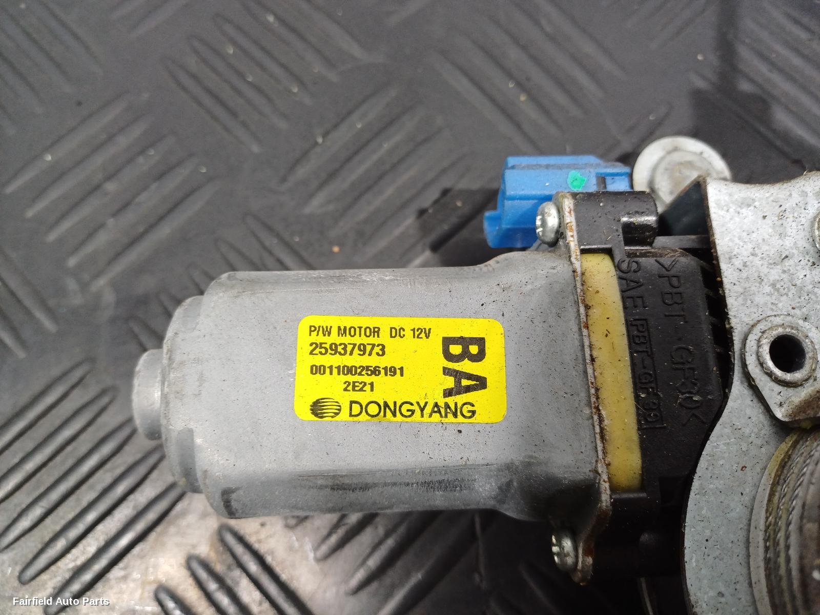 2011-2018 Holden Captiva Left Front Window Reg Motor
