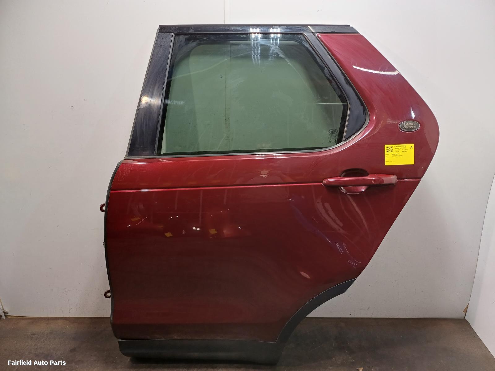 2016-2026 Land Rover Discovery Left Rear Door Sliding