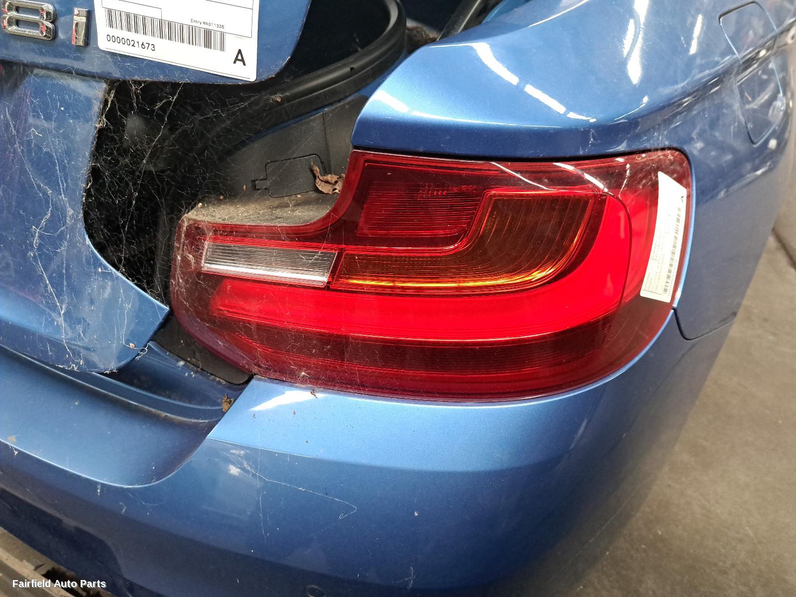 2014-2021 Bmw 2 Series Rear Bumper