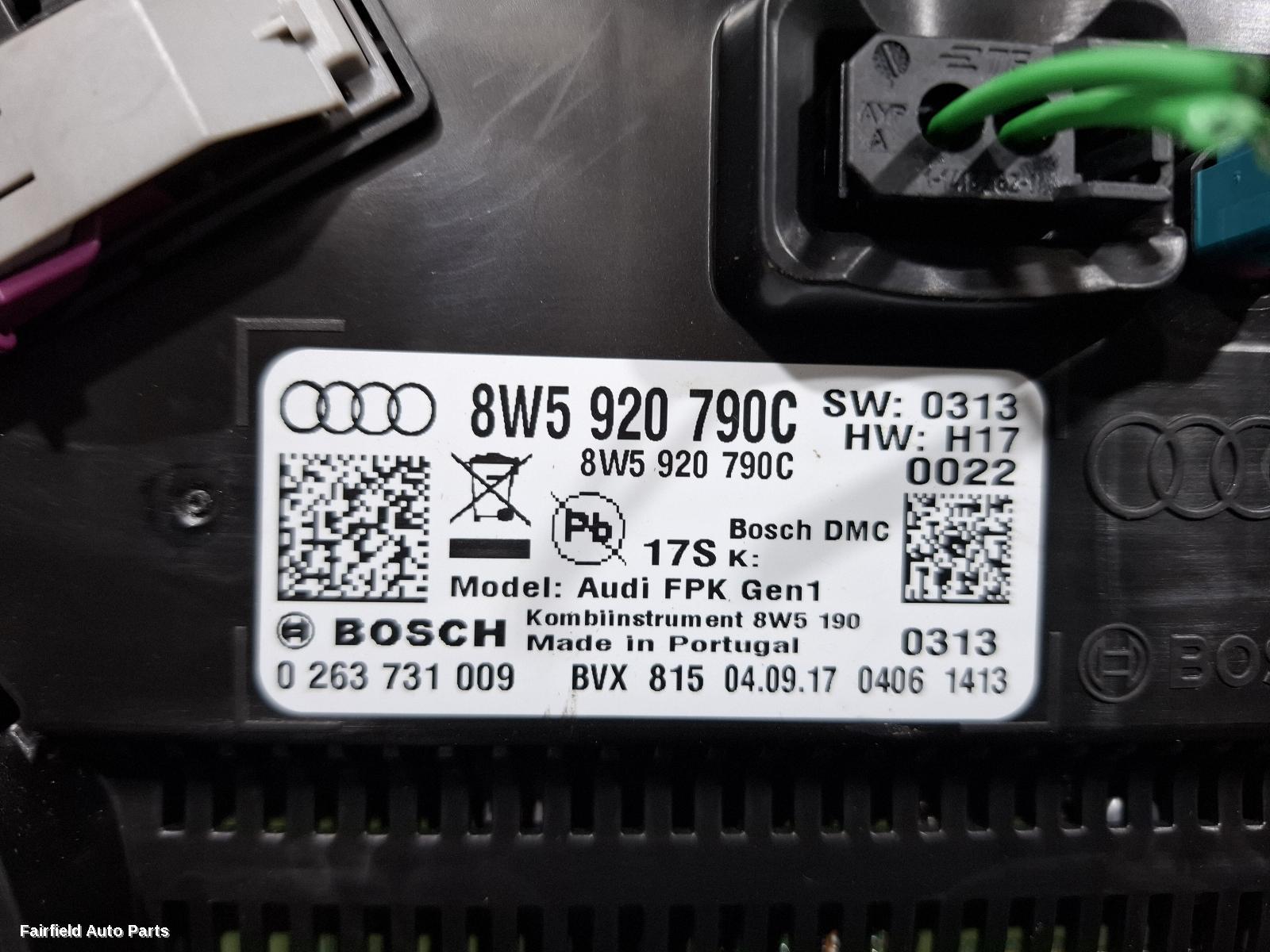 2017-2020 Audi Q5 Instrument Cluster