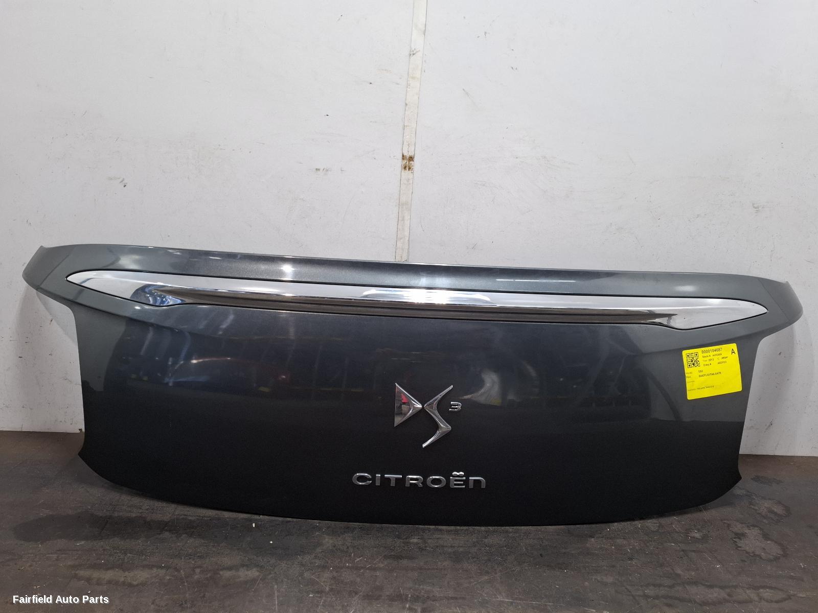 2010-2016 Citroen Ds3 Bootlid Tailgate