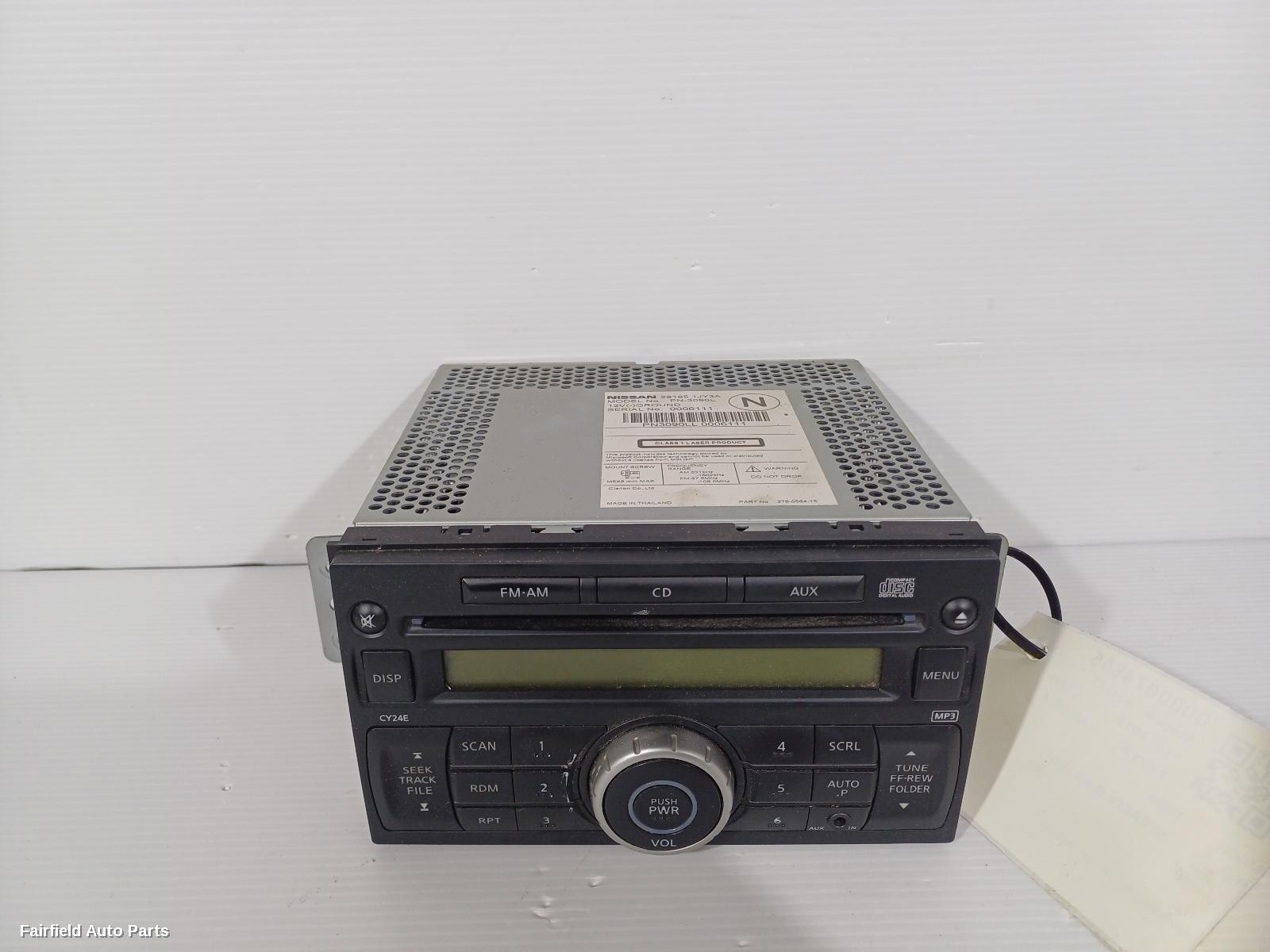 2004-2013 Nissan Tiida Radio Cd Dvd Sat Tv